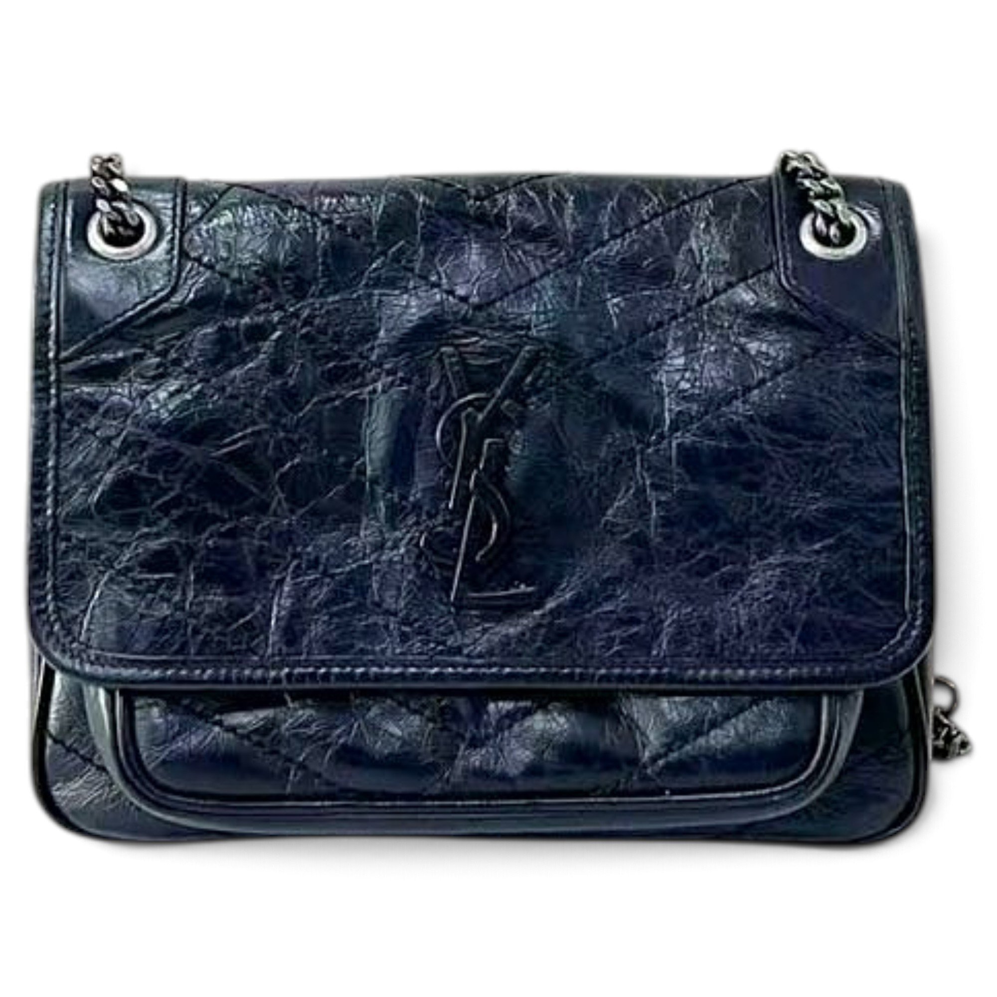 Niki leather crossbody bag