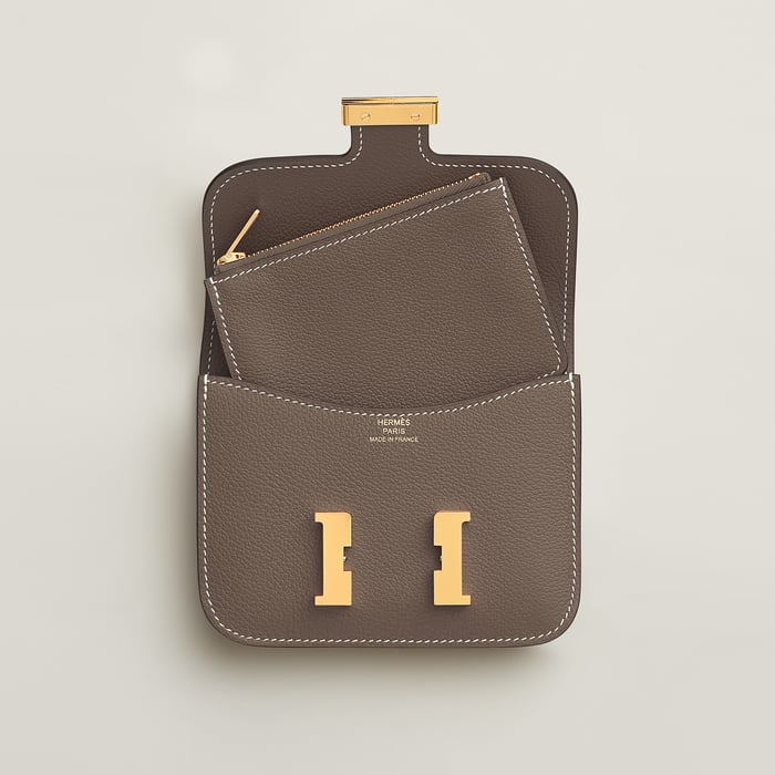Étoupe Constance Slim Wallet