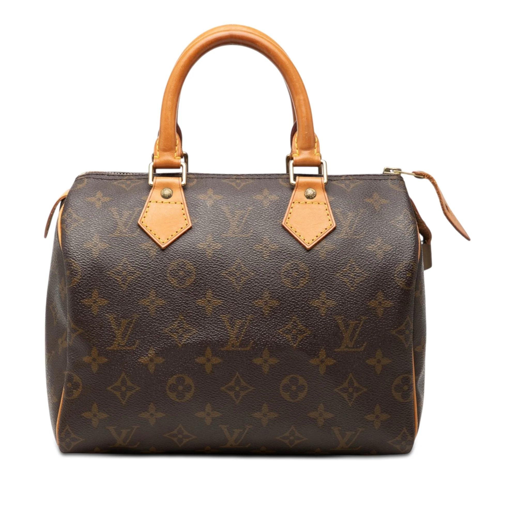 Speedy leather bag