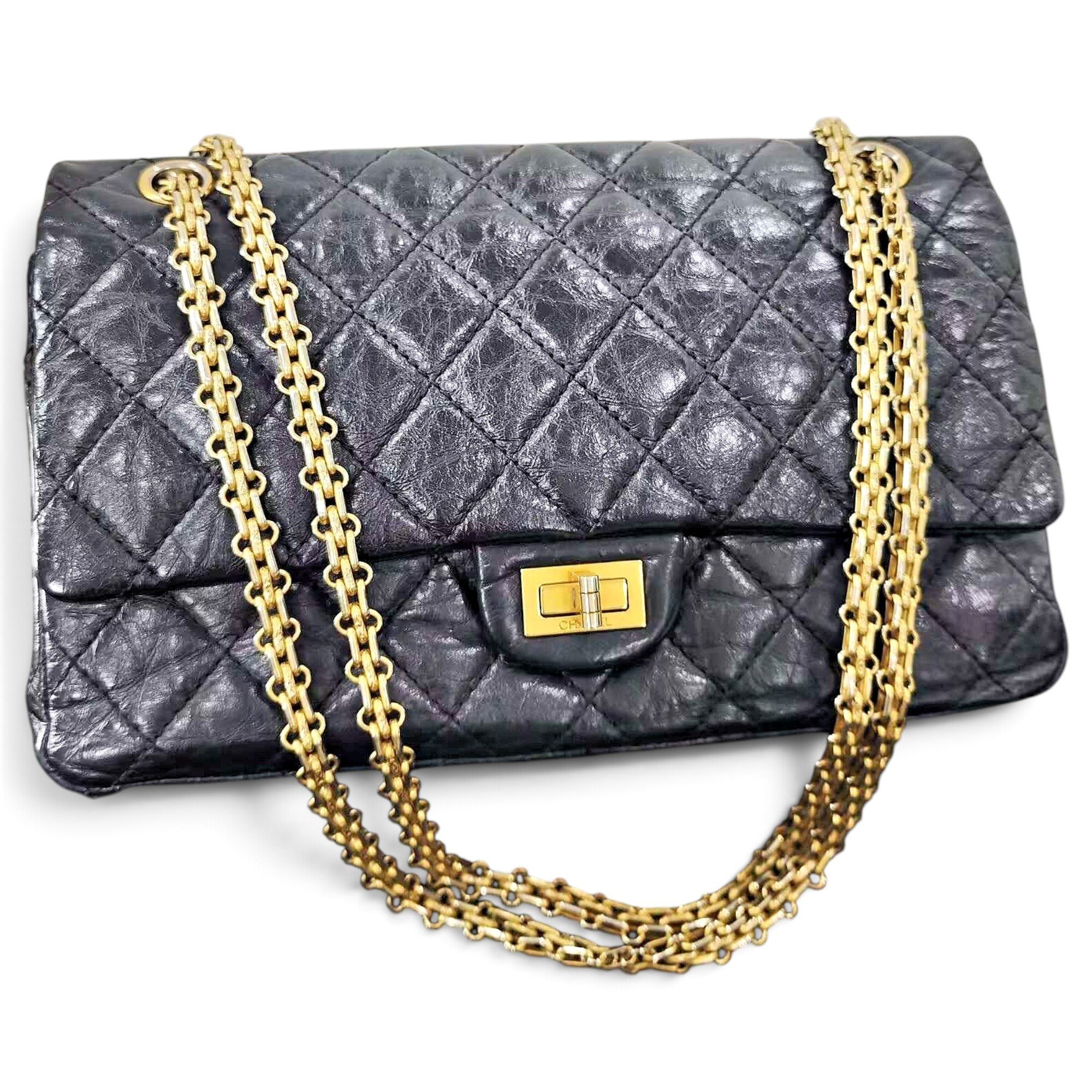 2.55 leather handbag