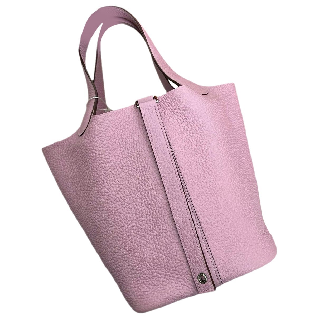 Picotin leather handbag