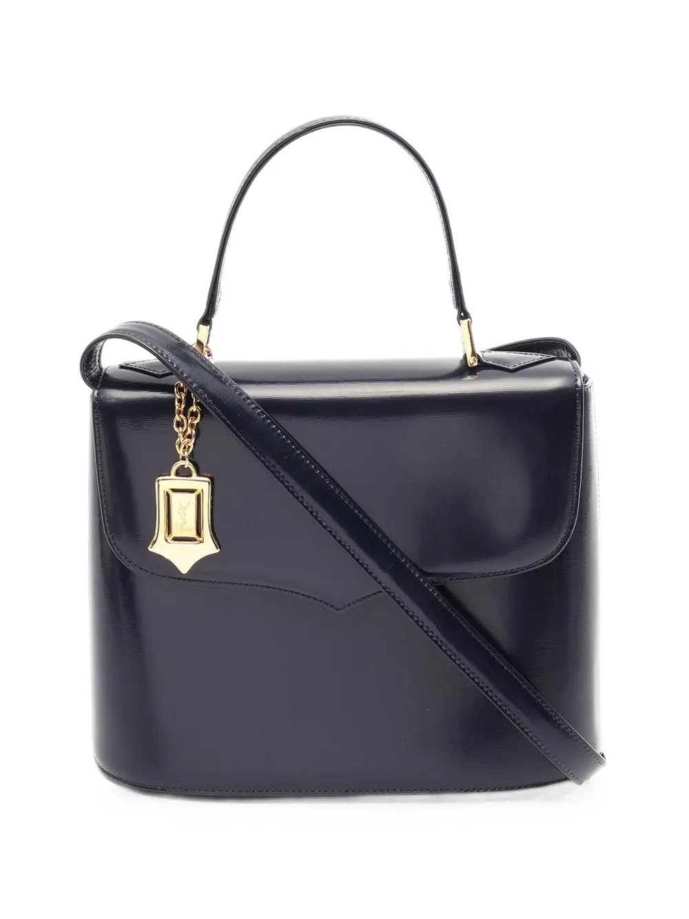 2010s leather tote bag