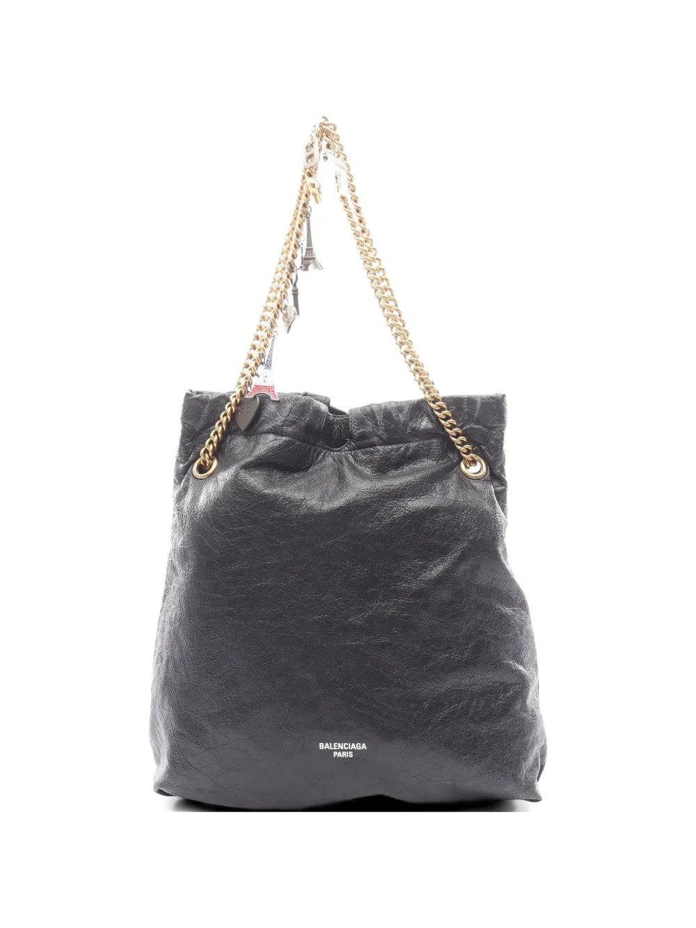 2000s Crush charm chain shoulder bag