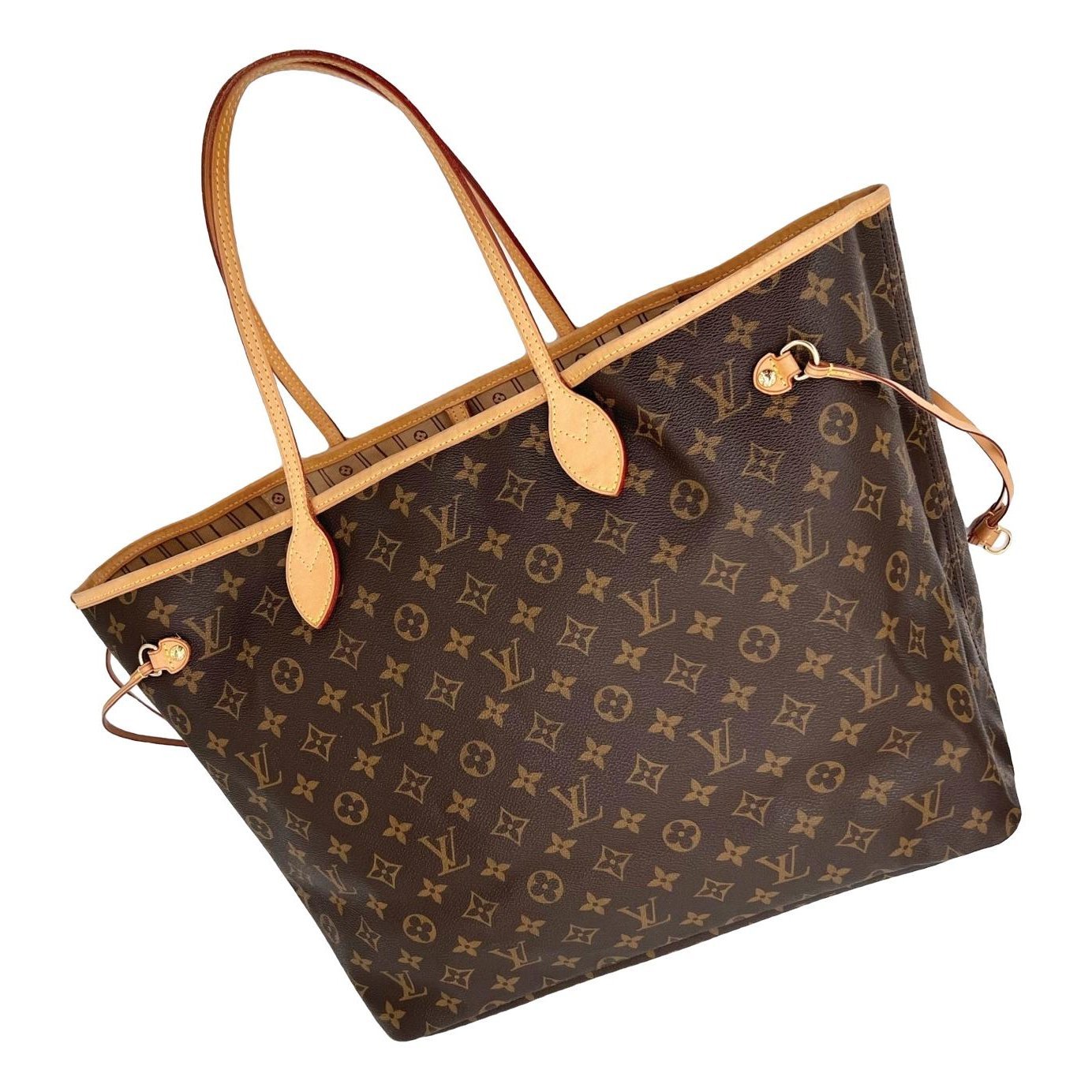 Neverfull leather tote