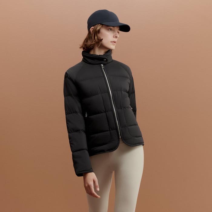 Noir Piumino Extra-light Puffer Coat