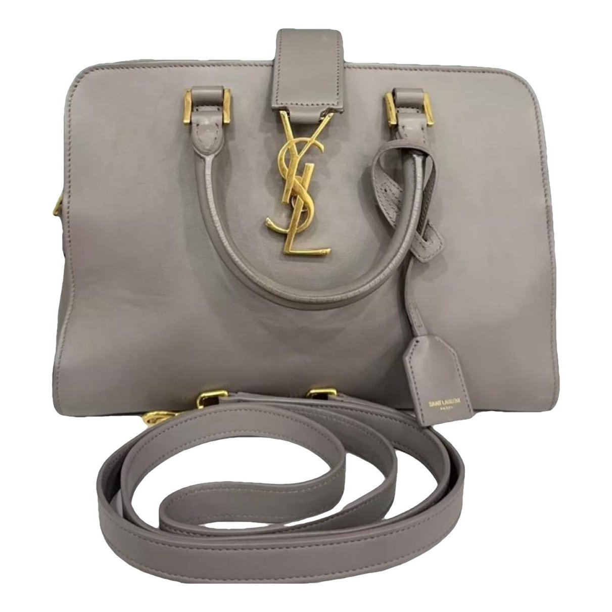 Monogram Cabas leather tote