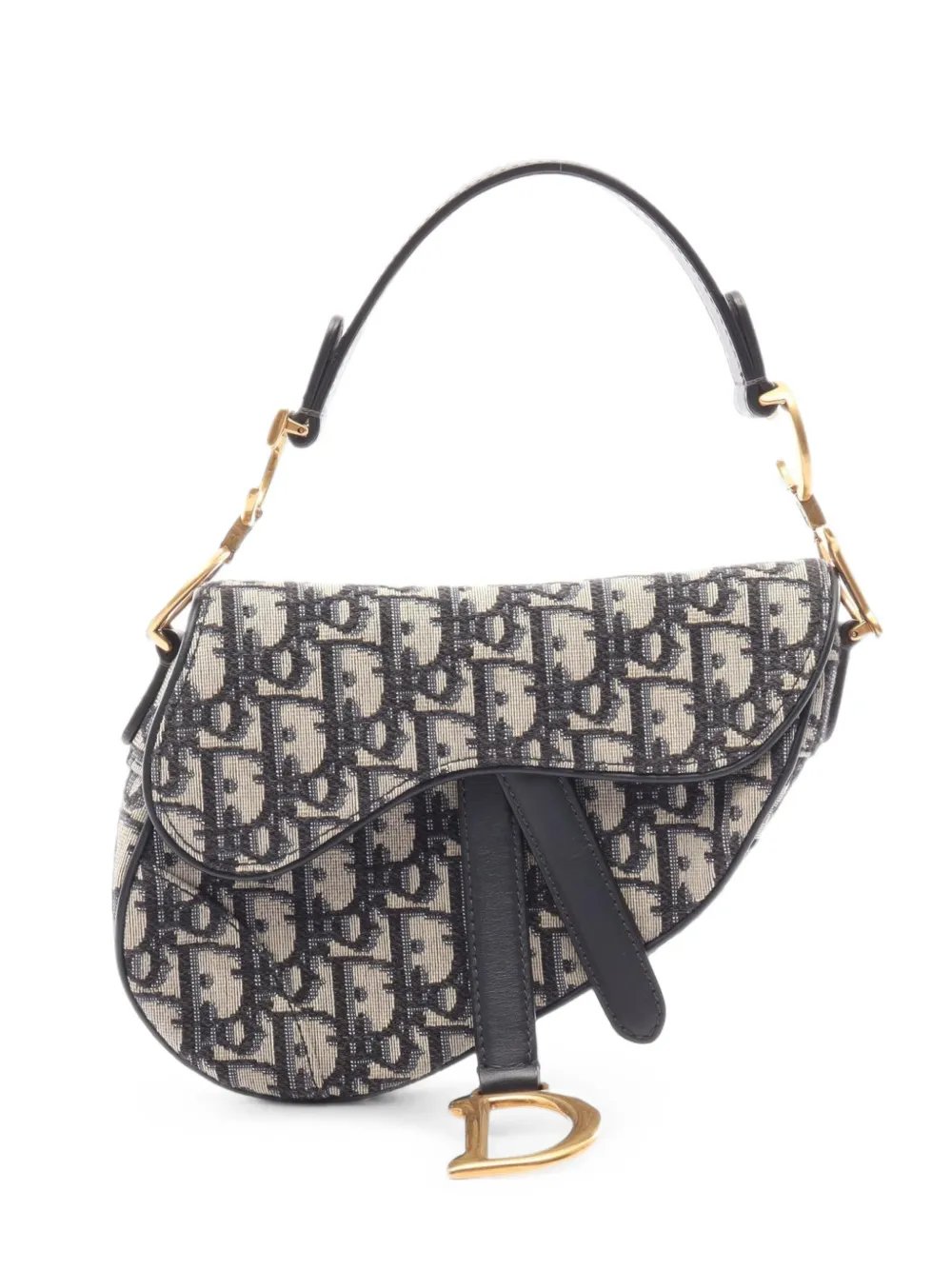 2010s mini Oblique Saddle shoulder bag
