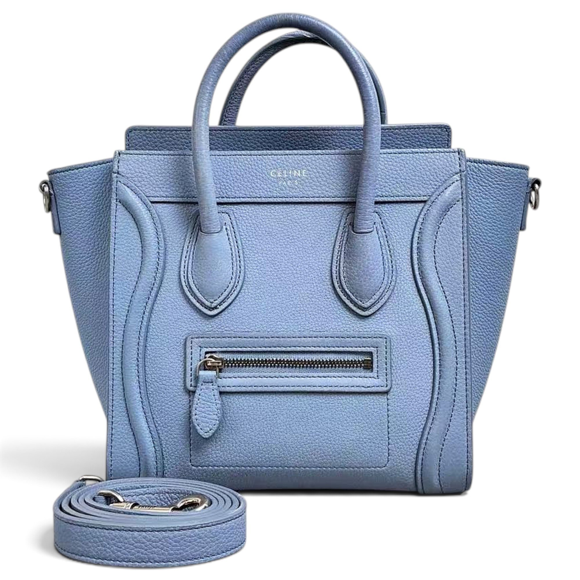 Luggage leather handbag