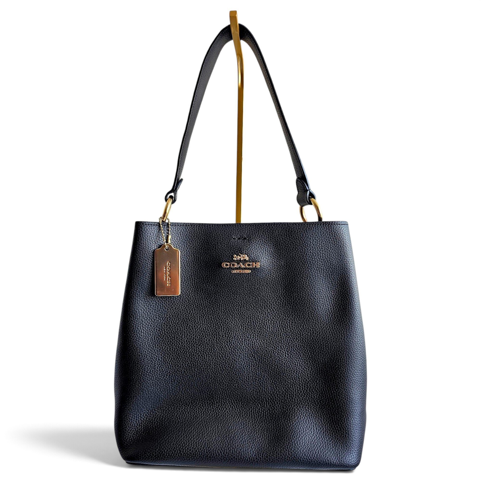 Small Town leather tote