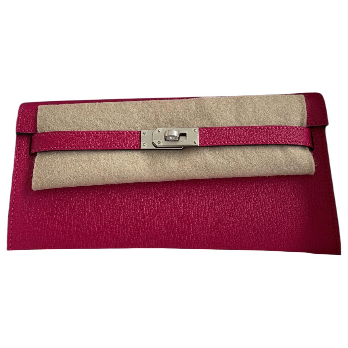 Kelly to go leather clutch bag