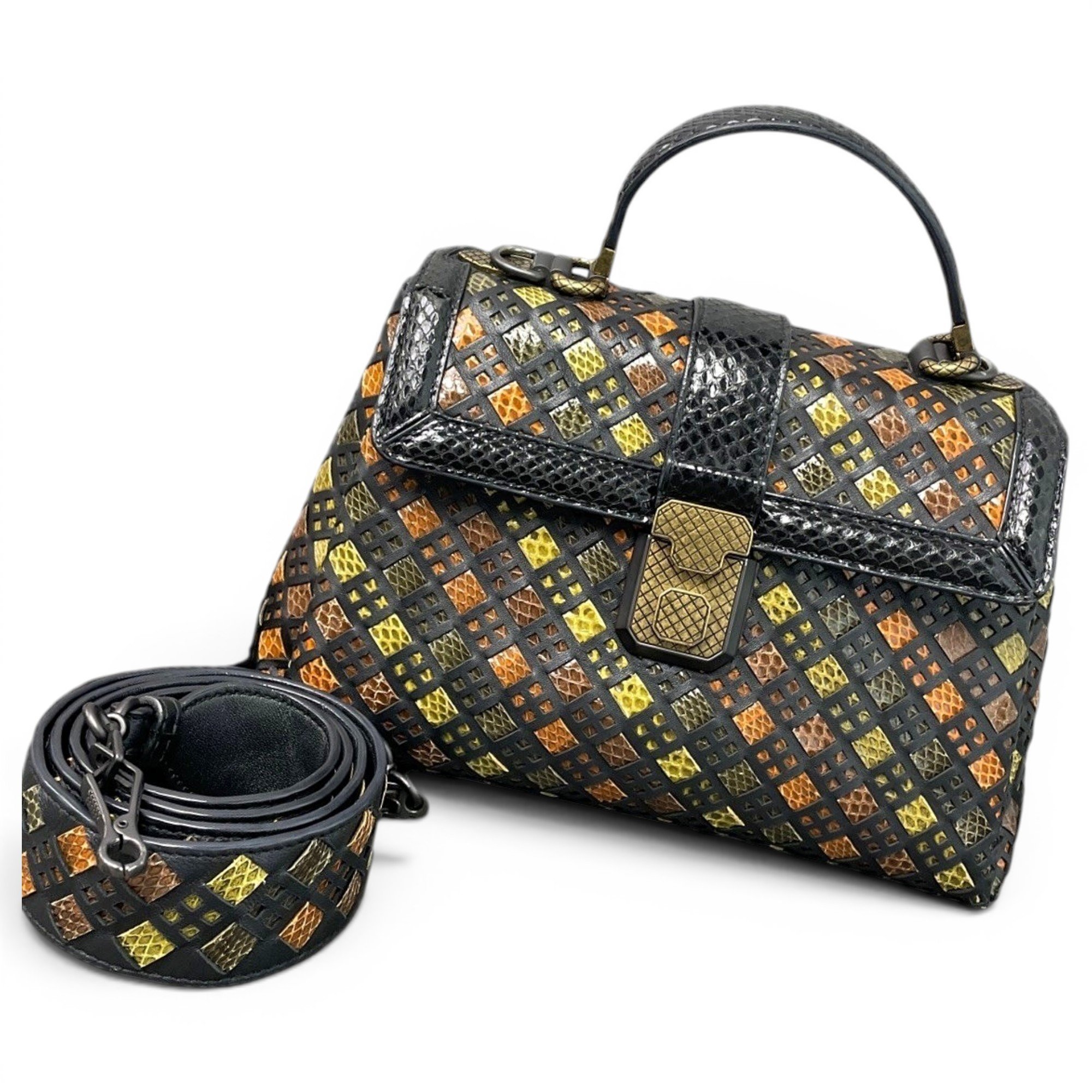 Piazza leather handbag