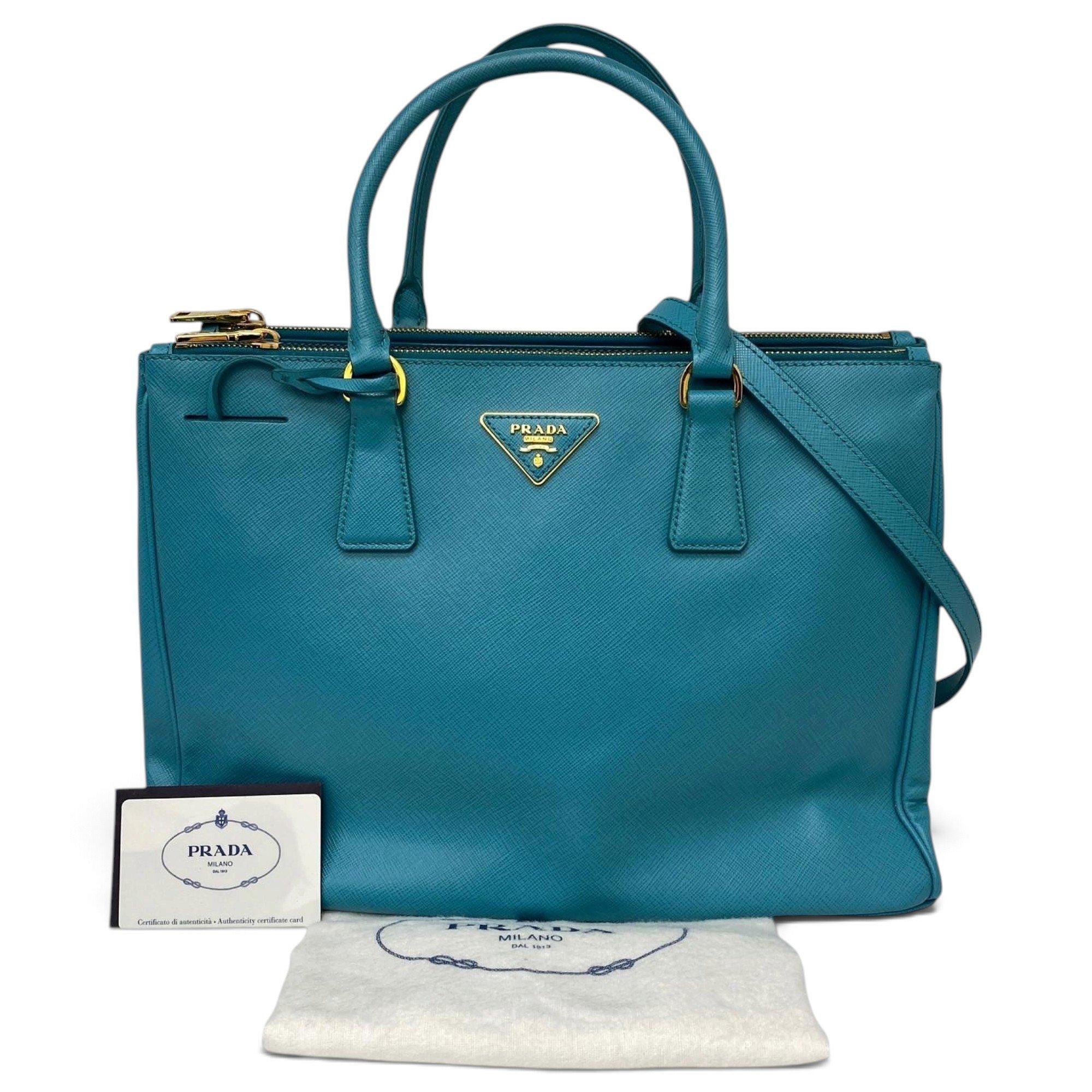Galleria leather handbag
