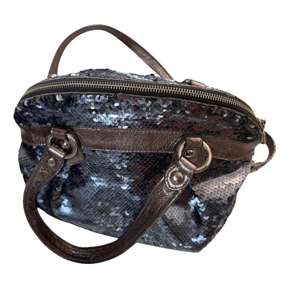 Leather satchel