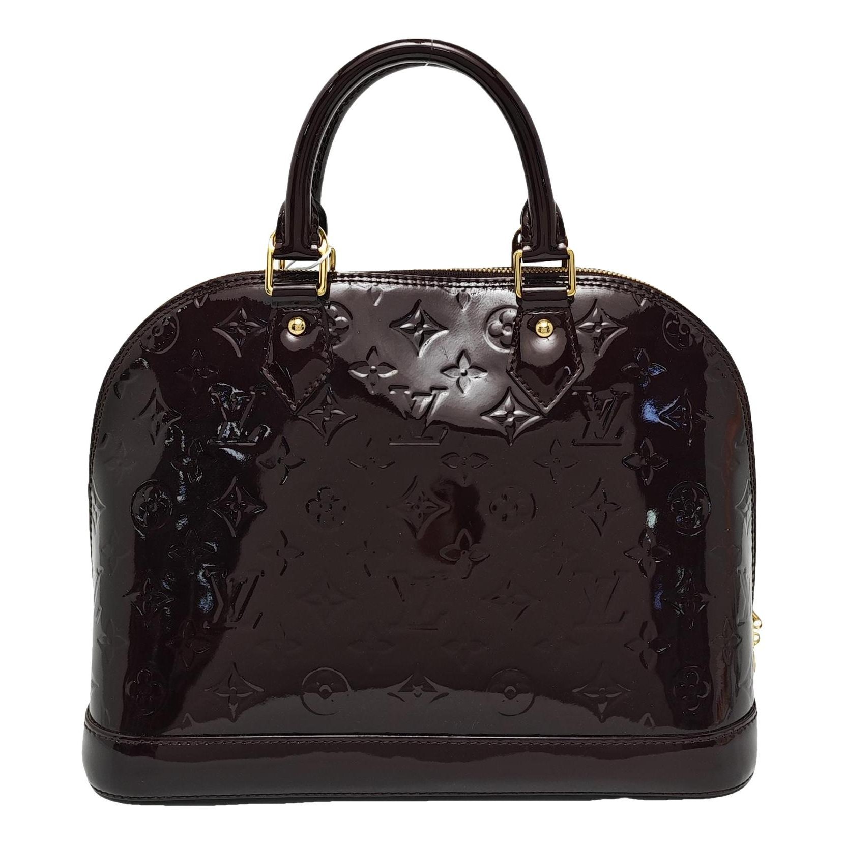 Alma patent leather handbag