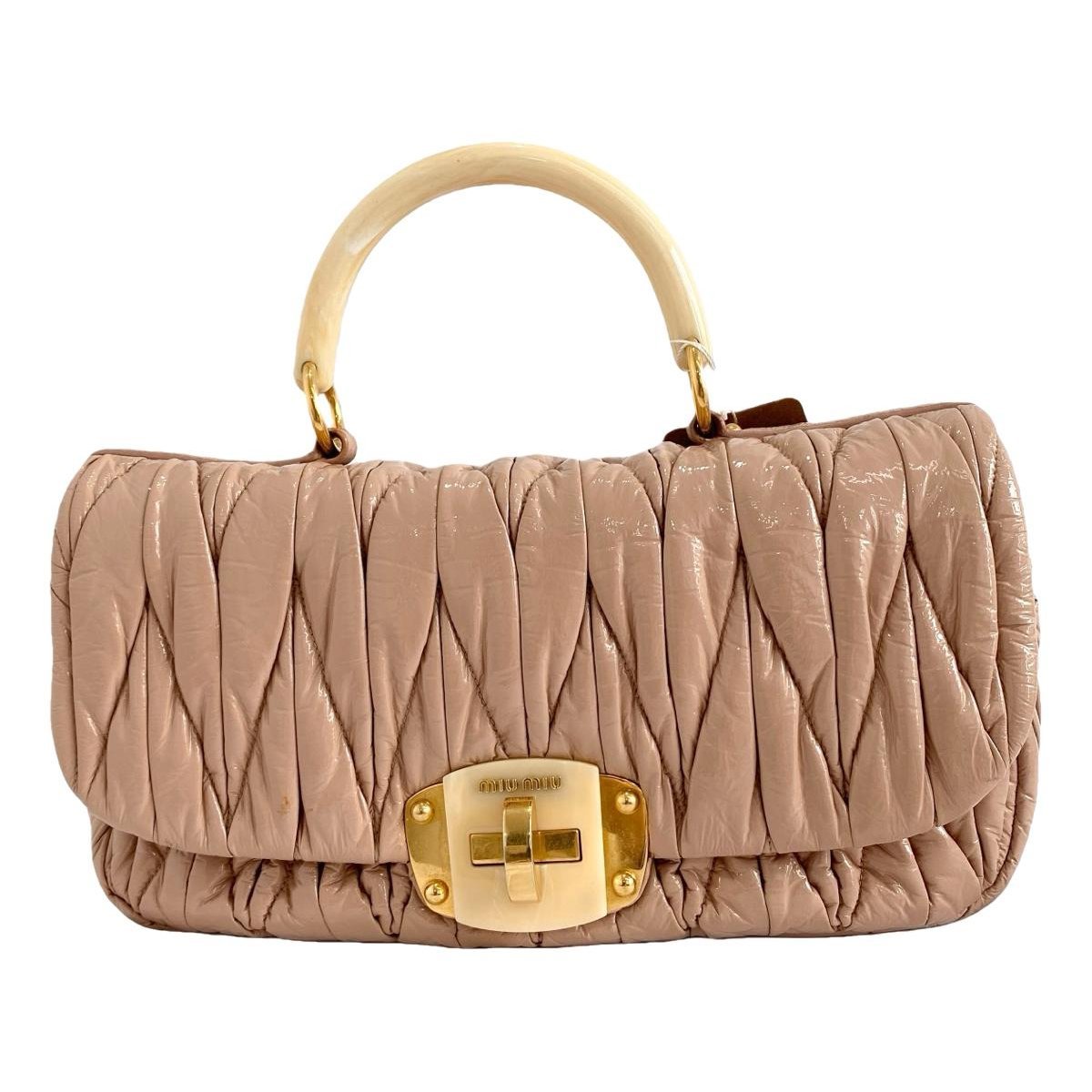 Miu Miu Leather tote