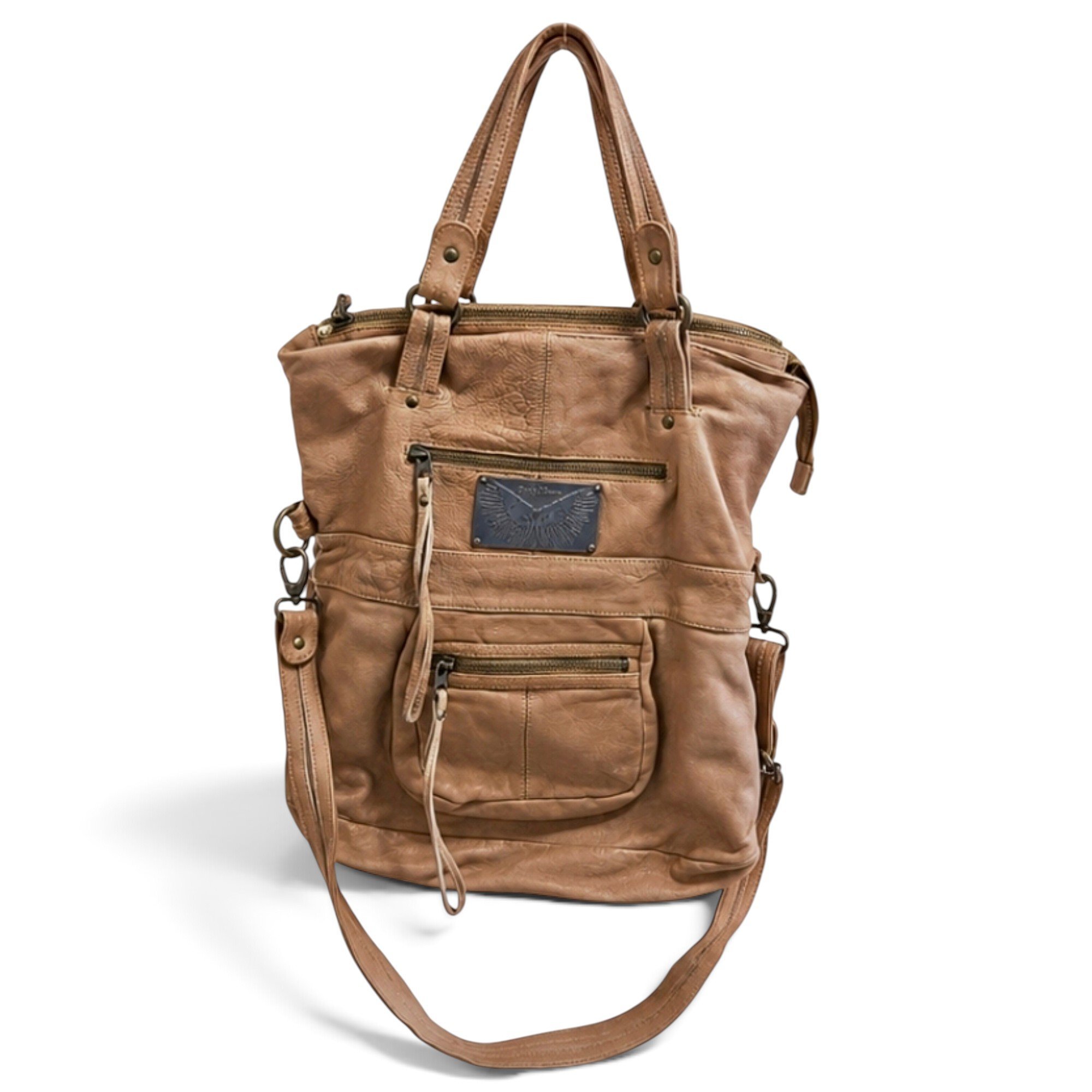 Leather crossbody bag