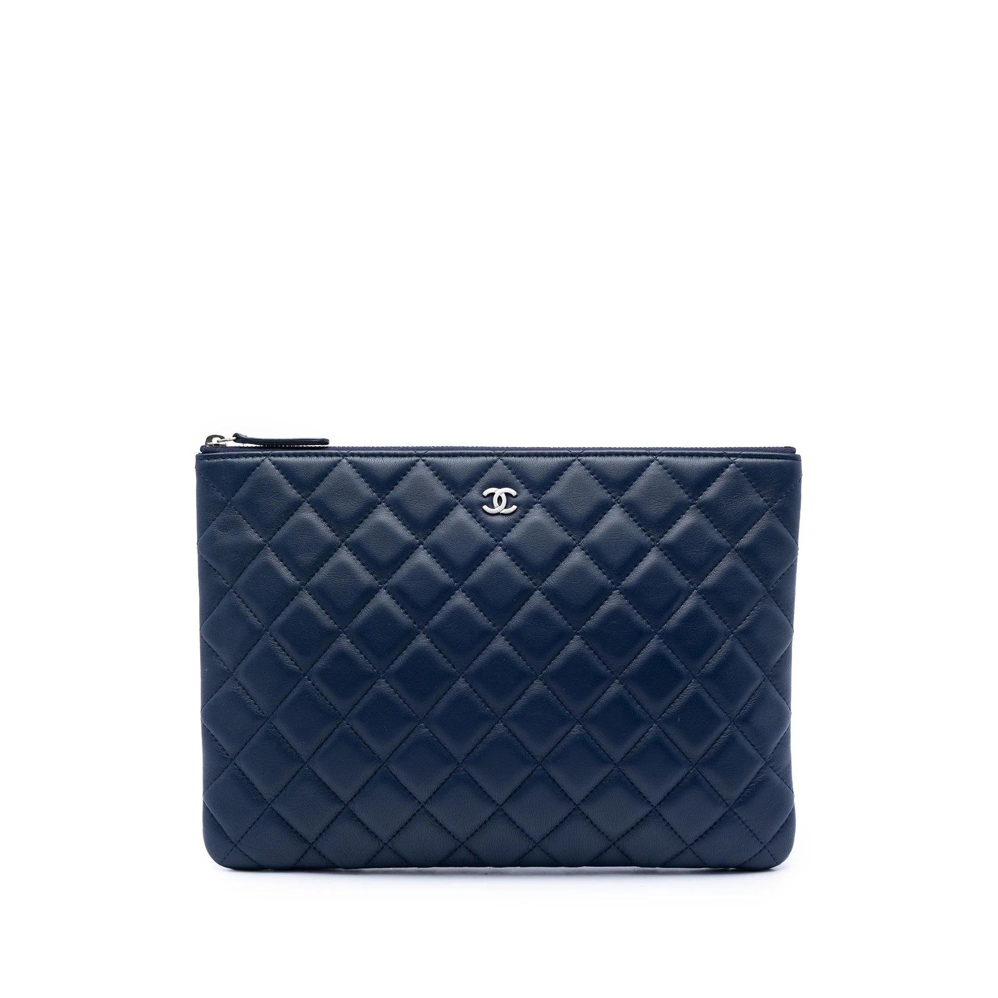 Trendy CC Quilted leather handbag