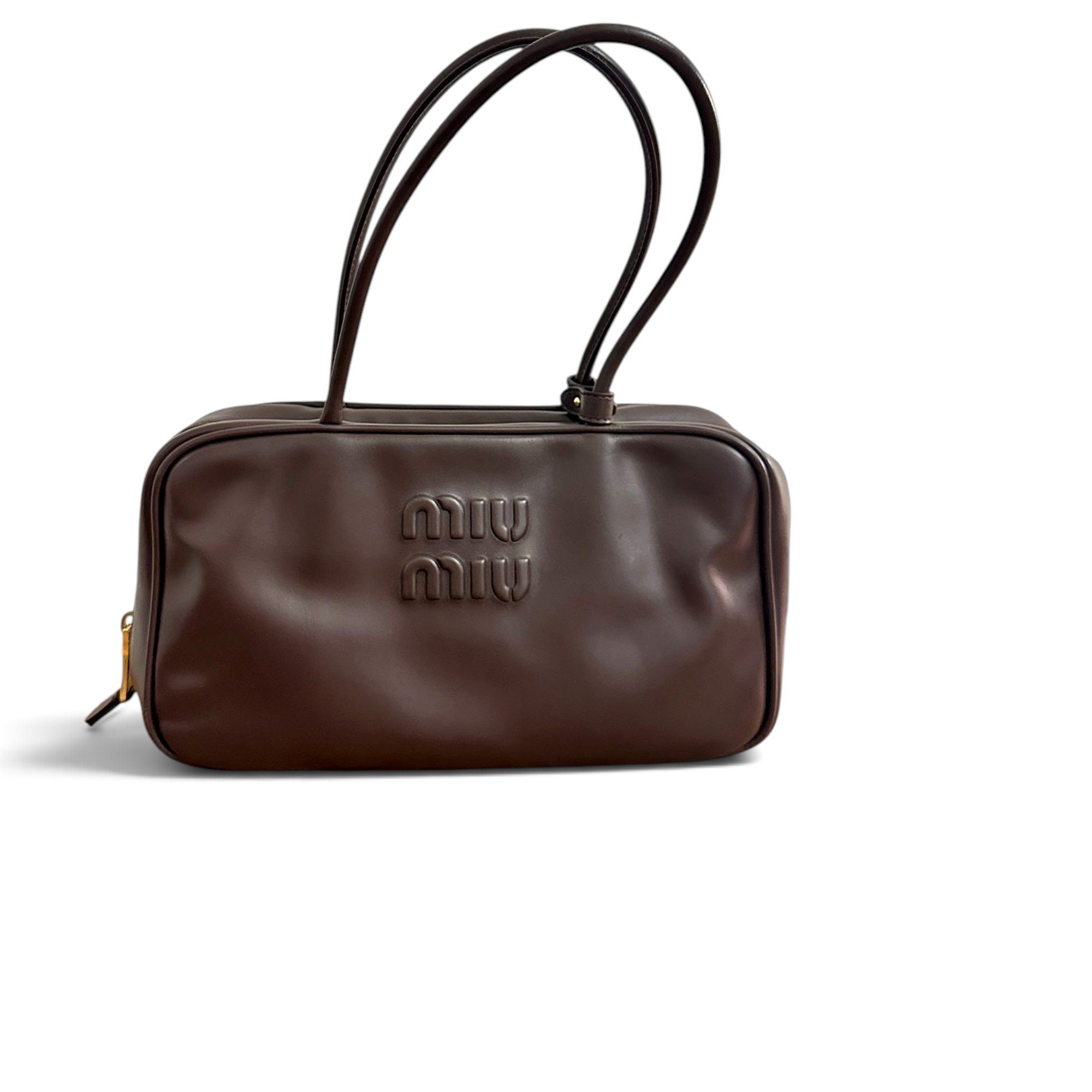 Beau leather handbag