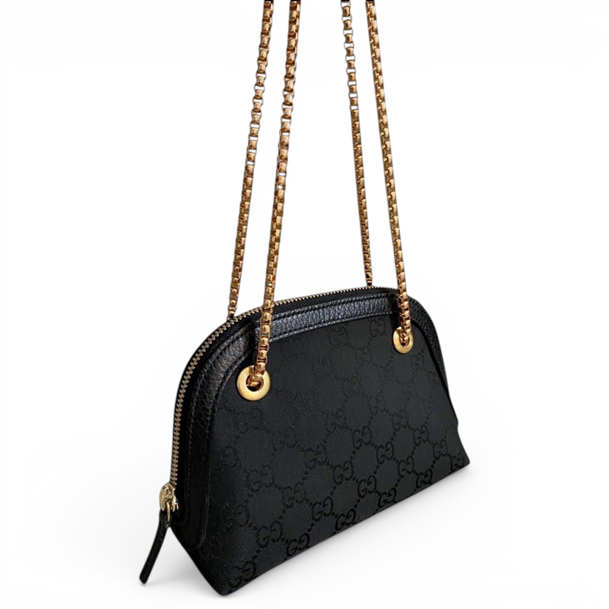 Ophidia Dome cloth handbag