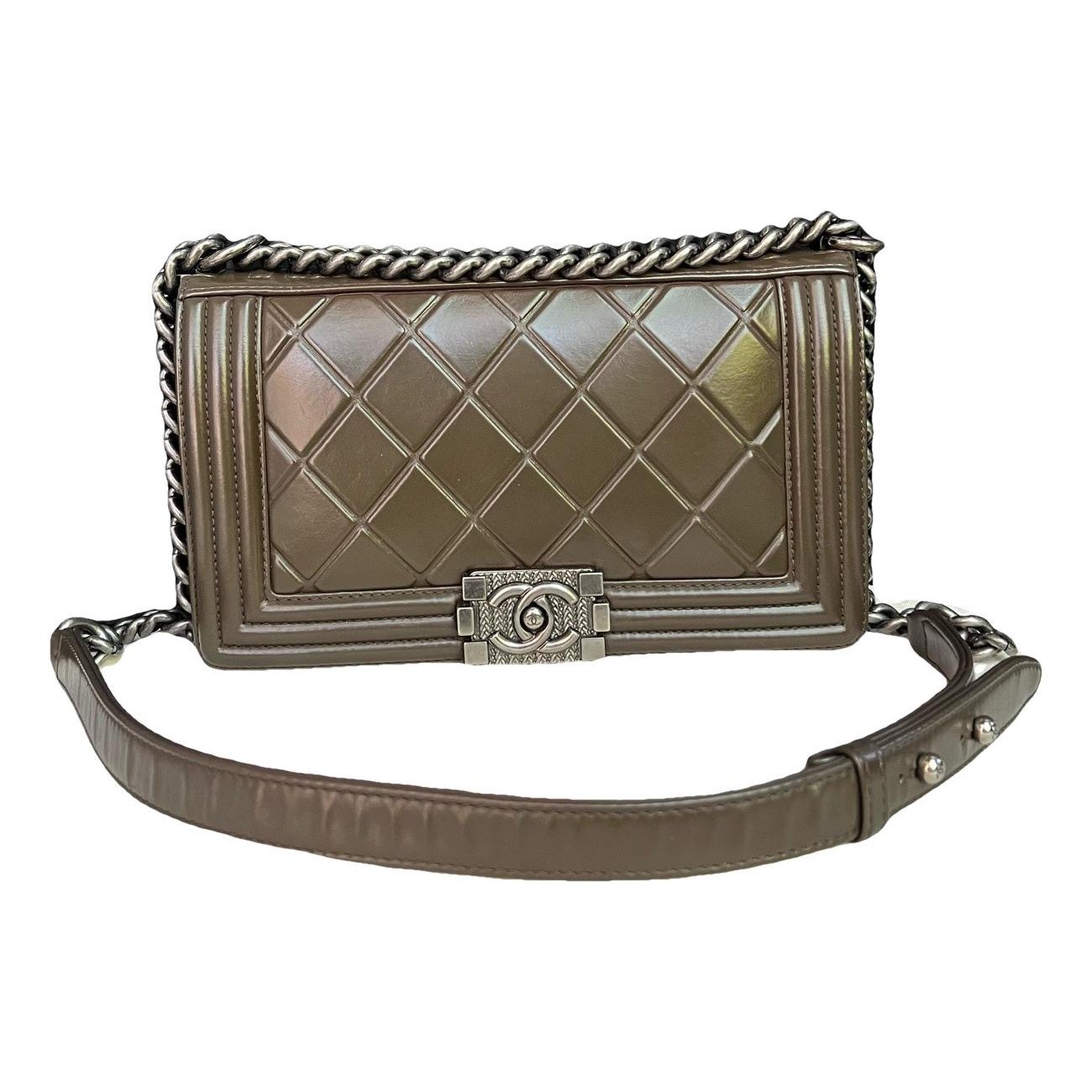 Boy leather crossbody bag