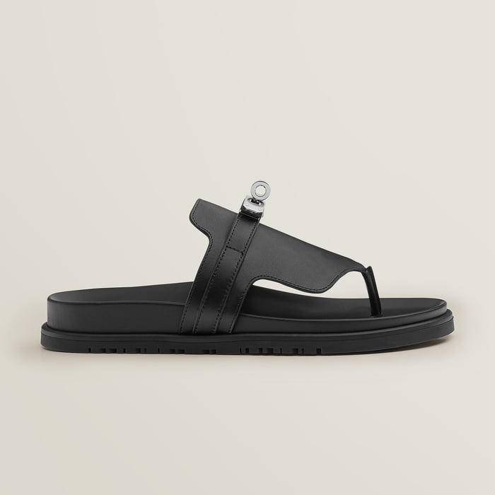 Noir Empire Sandal
