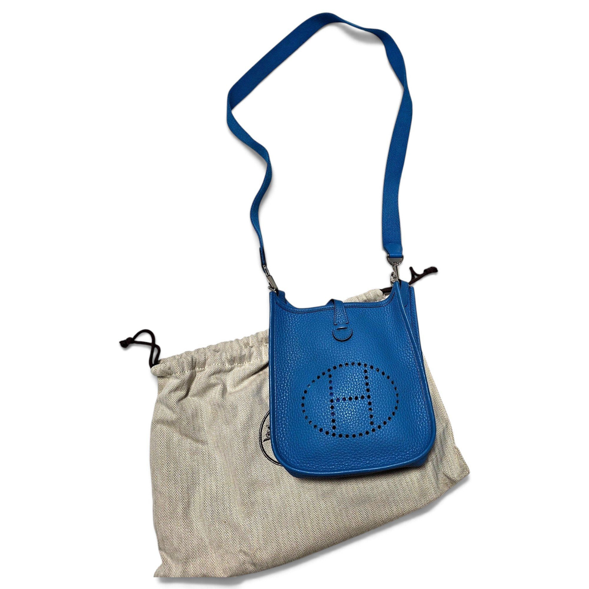 Mini Evelyne leather crossbody bag