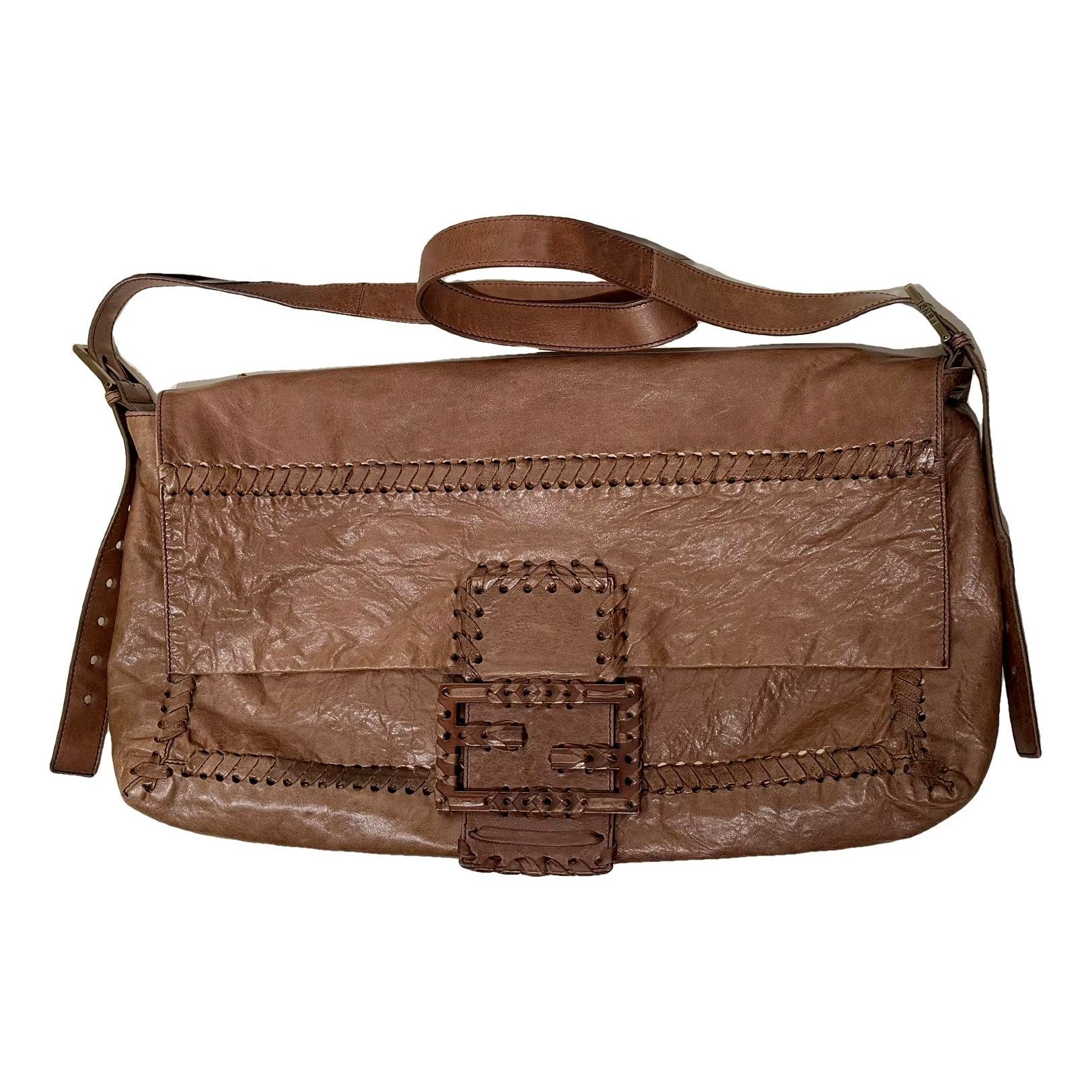 Leather crossbody bag