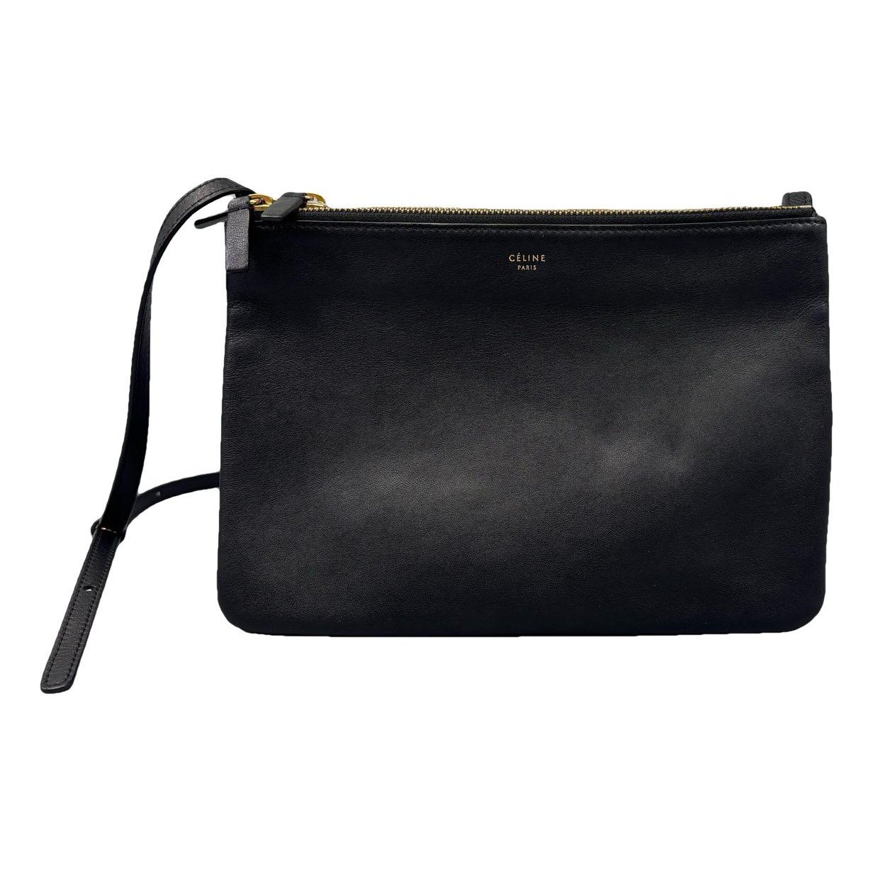 Trio leather crossbody bag