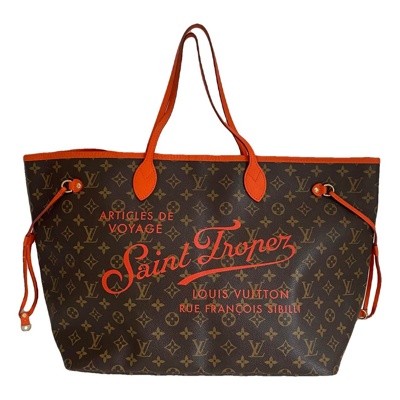 Neverfull leather tote