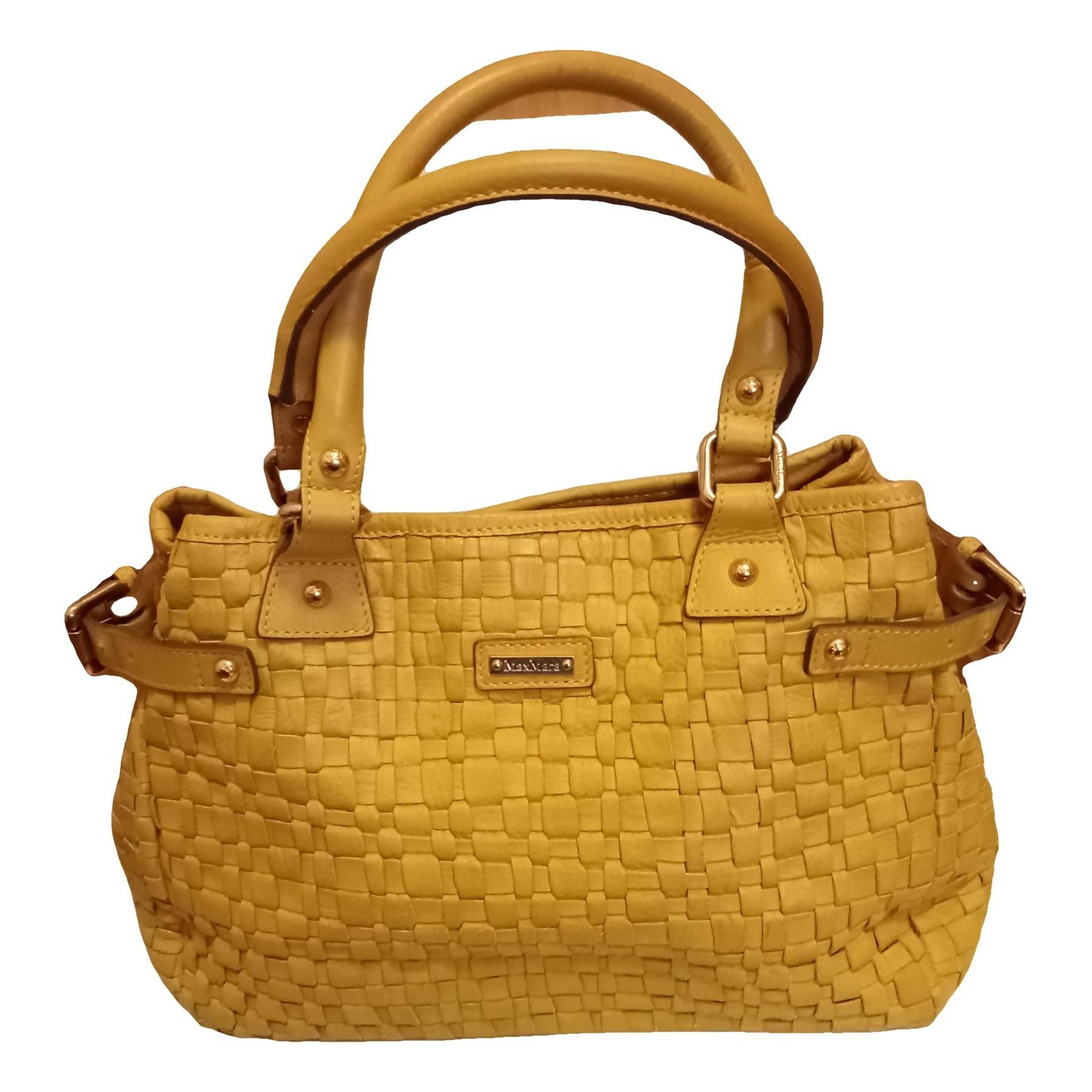 Whitney leather handbag