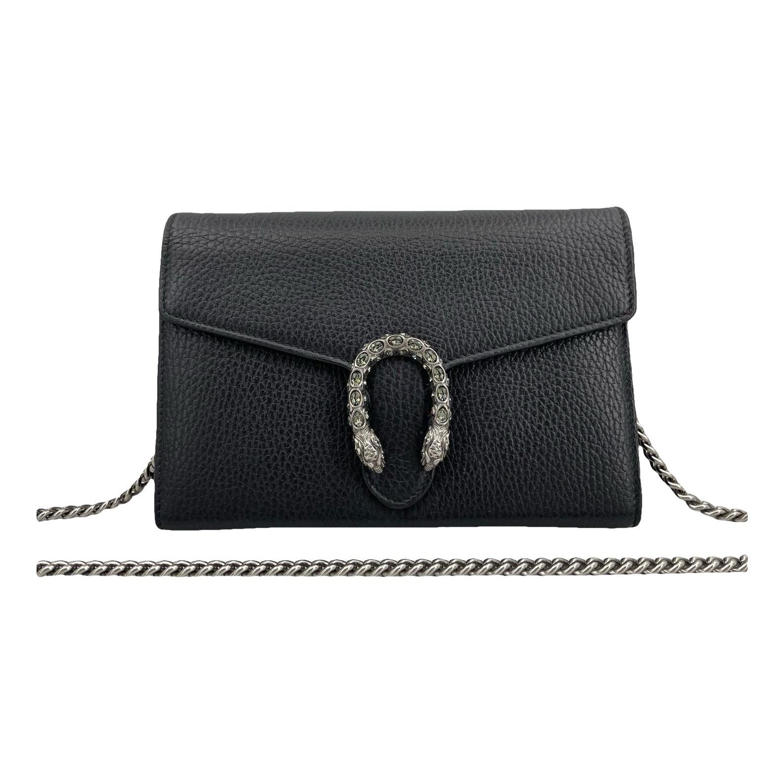 Dionysus Chain Wallet leather handbag