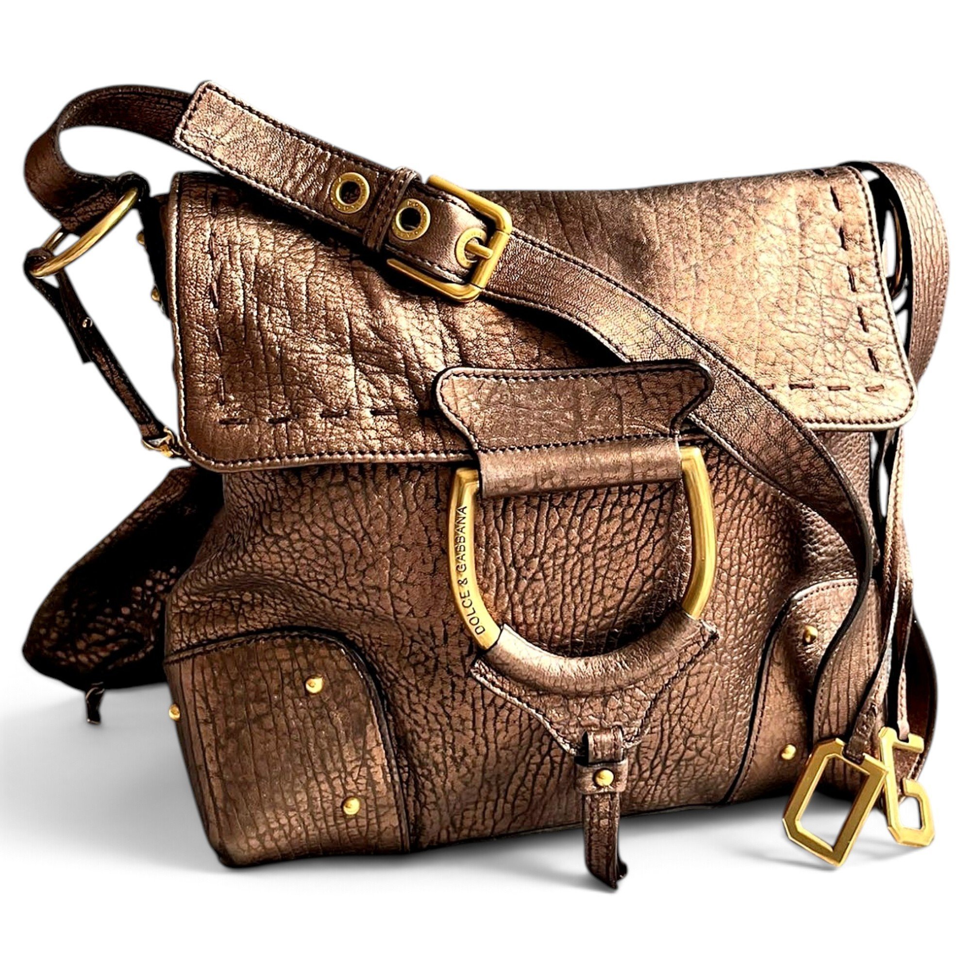 Leather crossbody bag