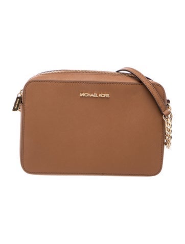Saffiano Leather Crossbody Bag