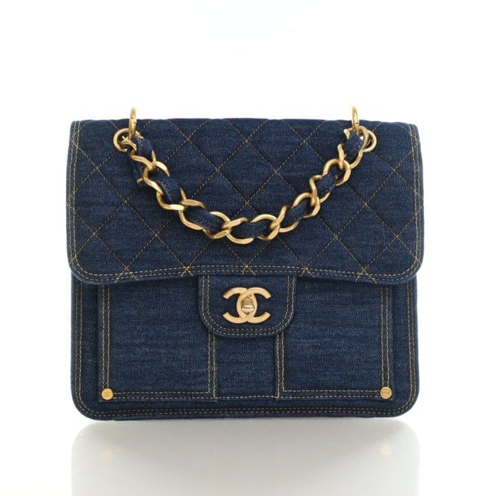 Chanel Denim Double You Backpack