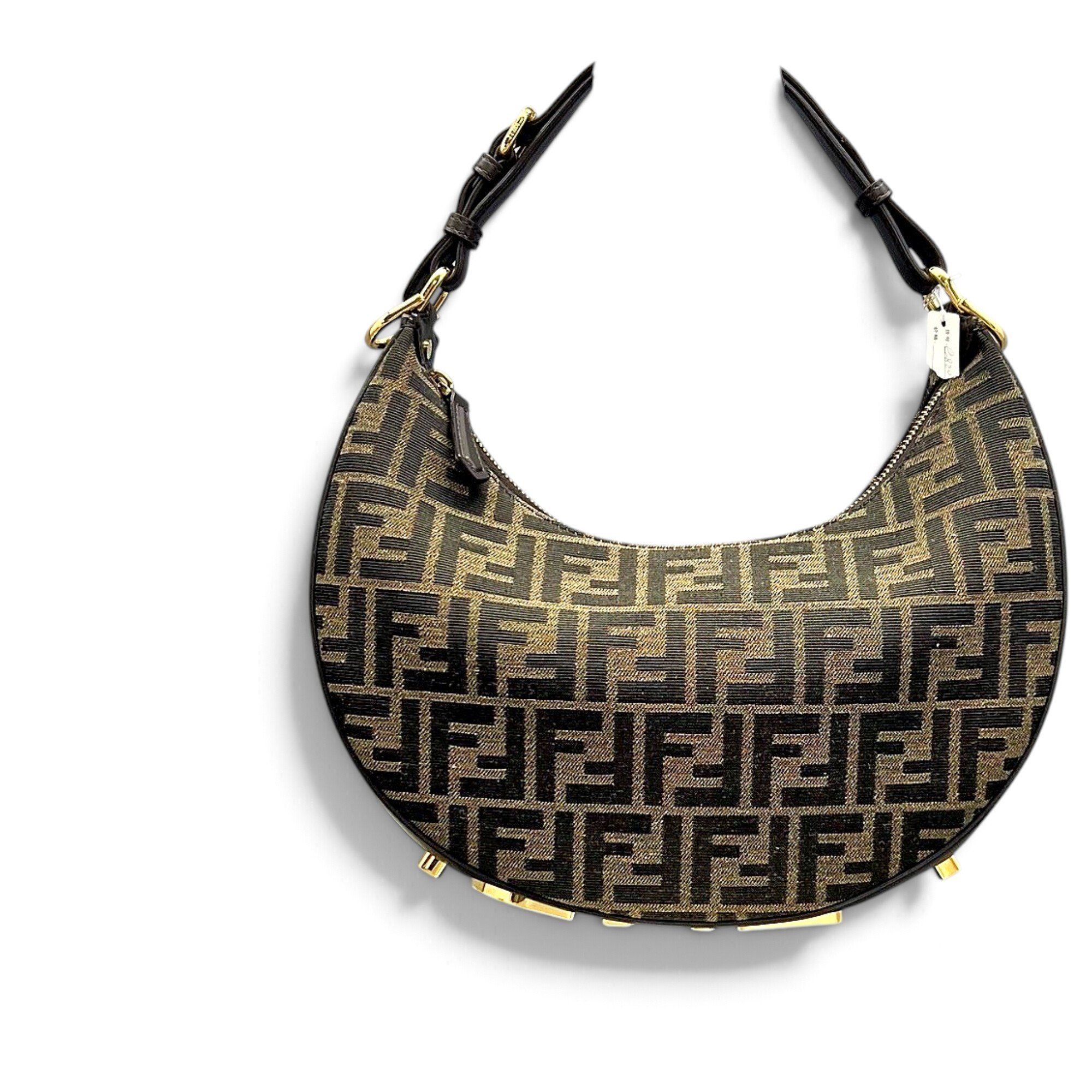 Fendigraphy cloth handbag