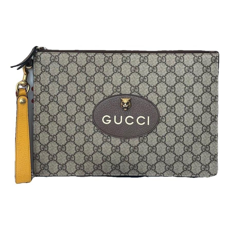 Neo Vintage cloth clutch bag