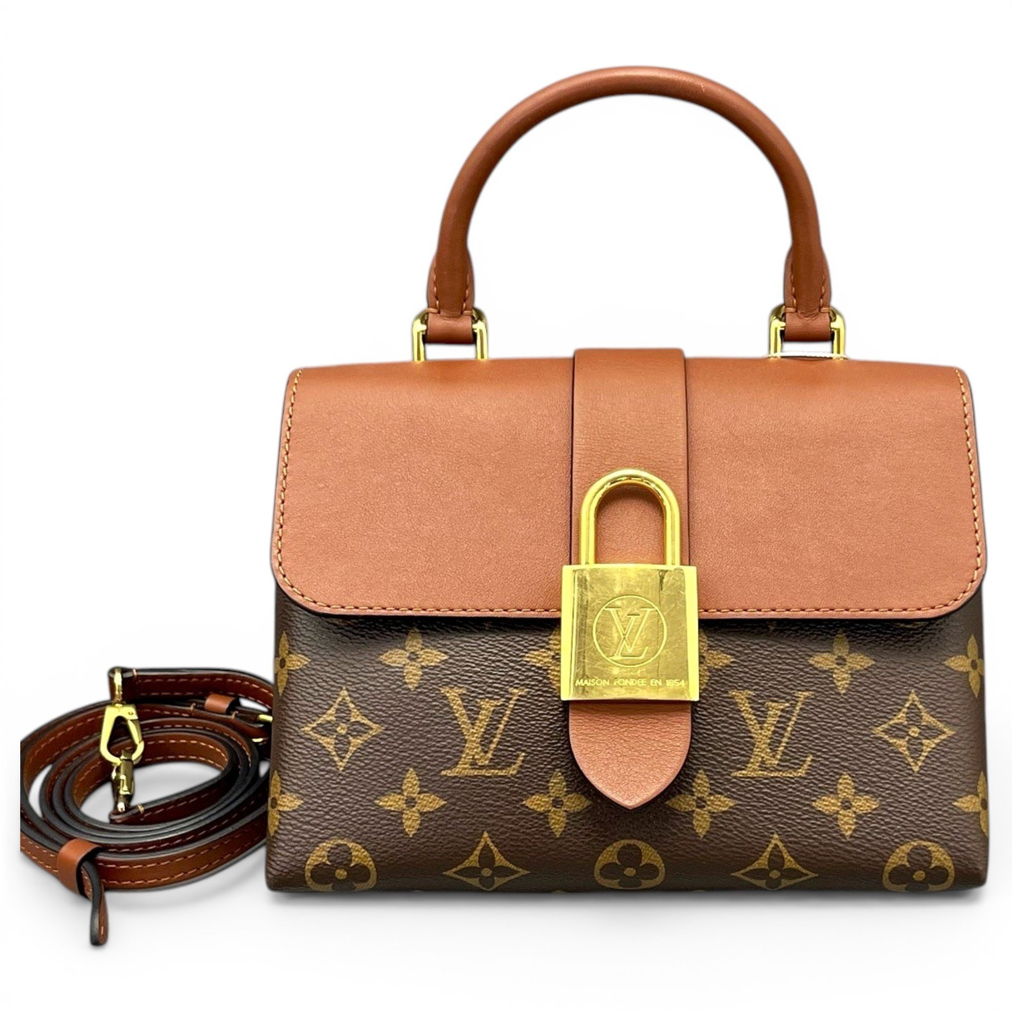 Leather handbag