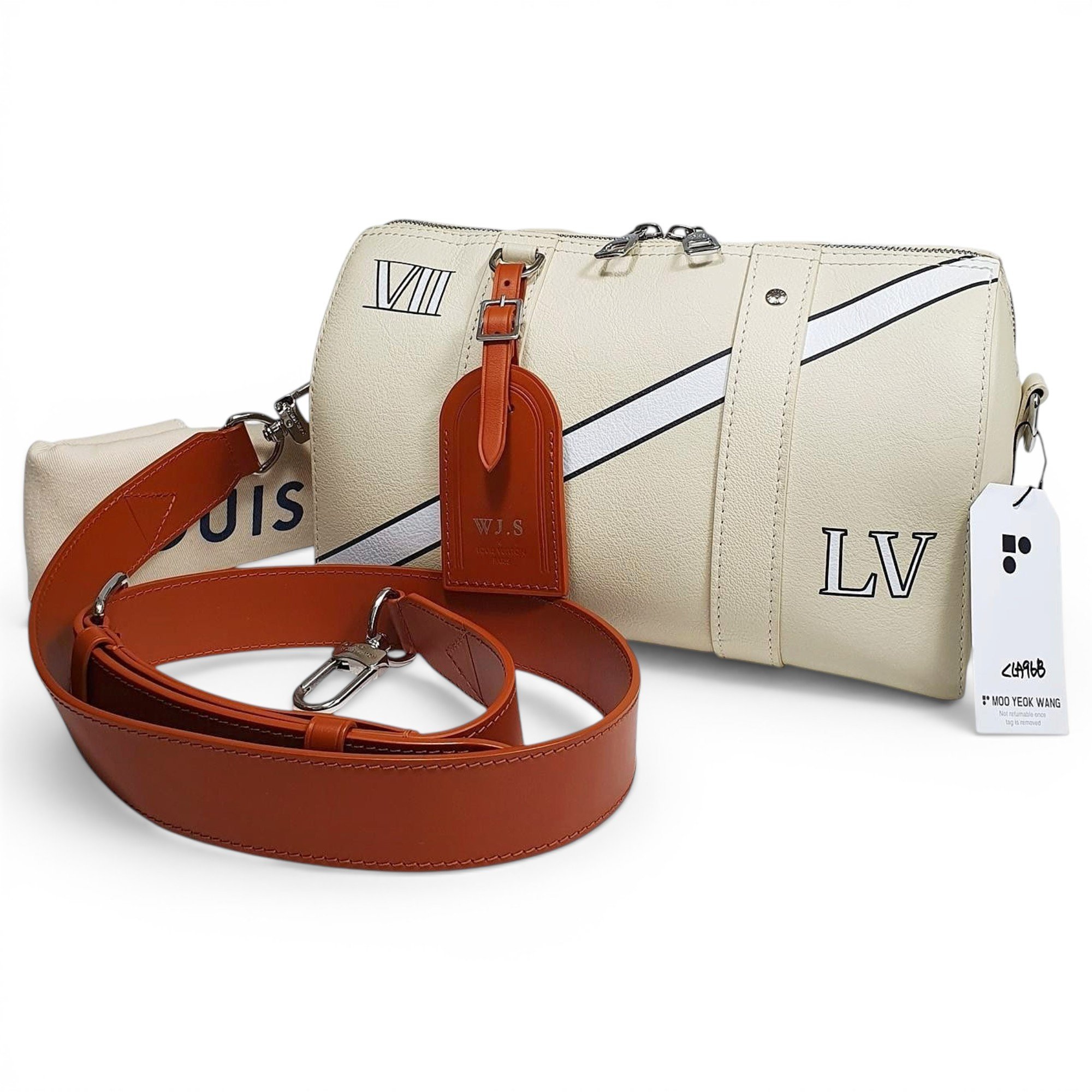 Leather handbag