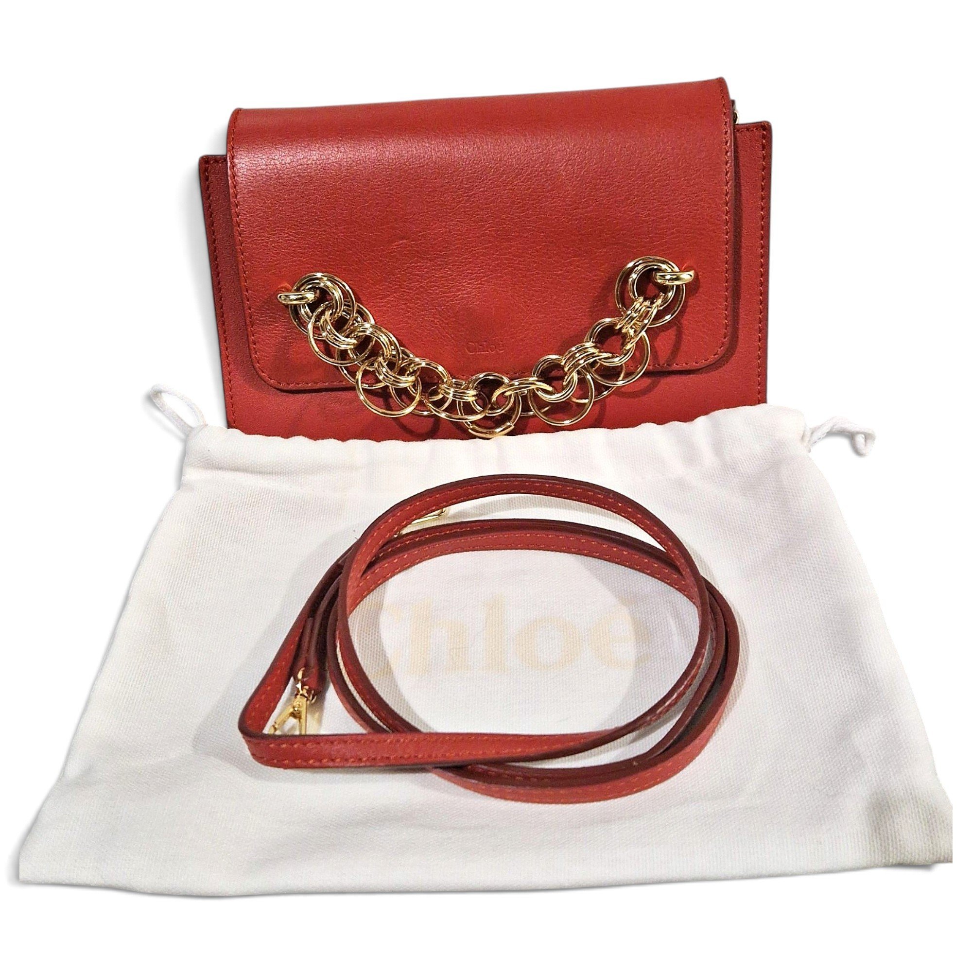 Chloe Bracelet Bag leather crossbody bag
