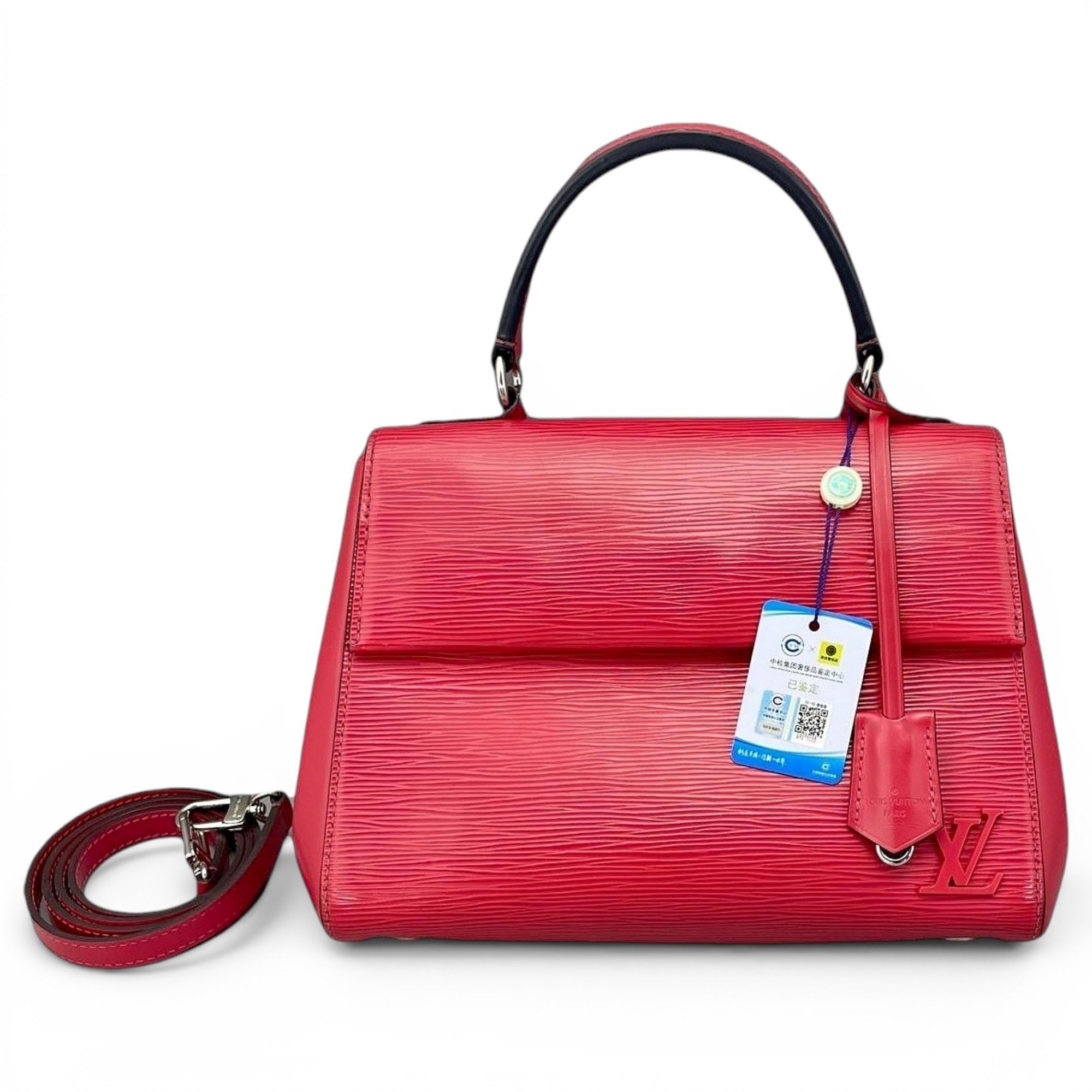 Cluny leather handbag