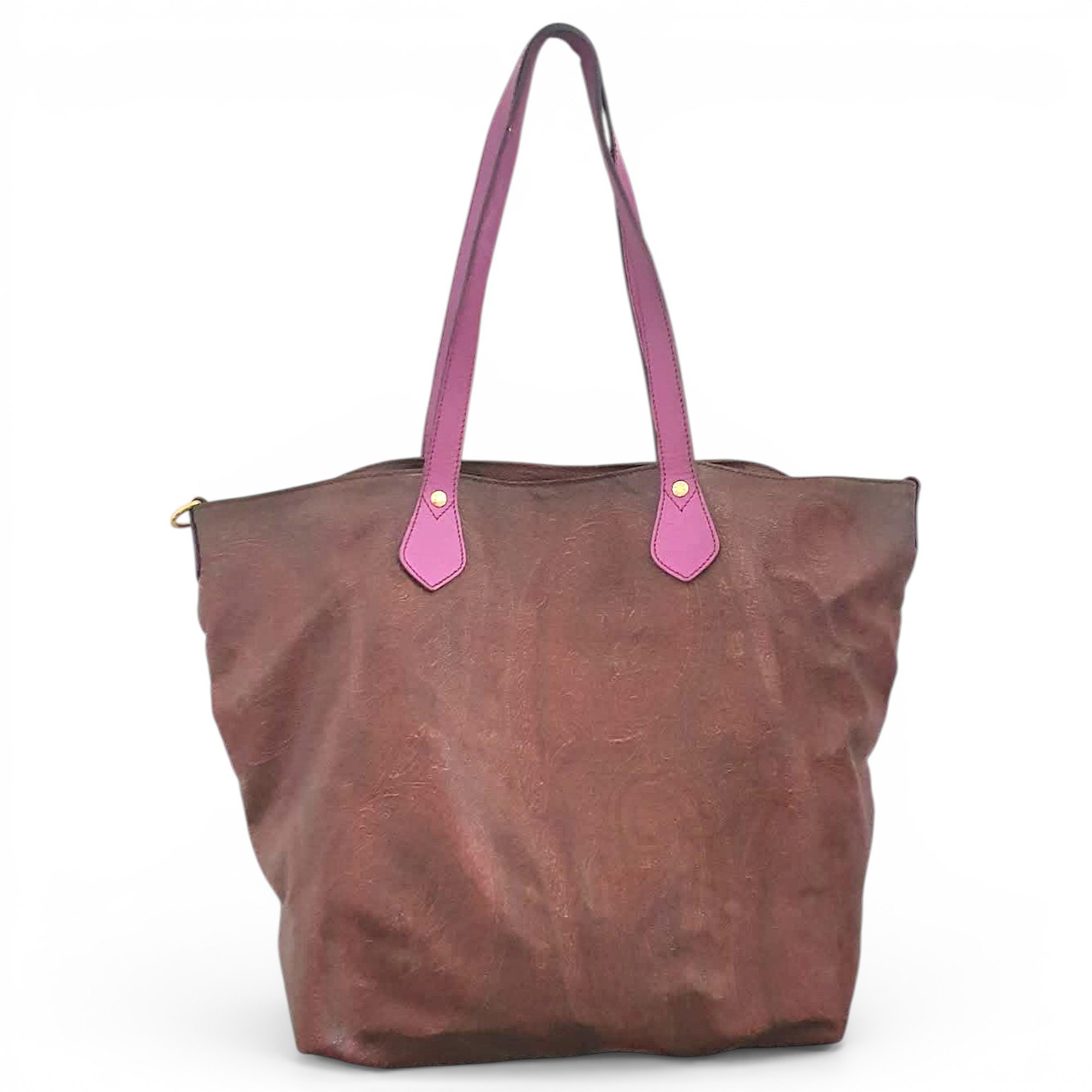 Leather tote