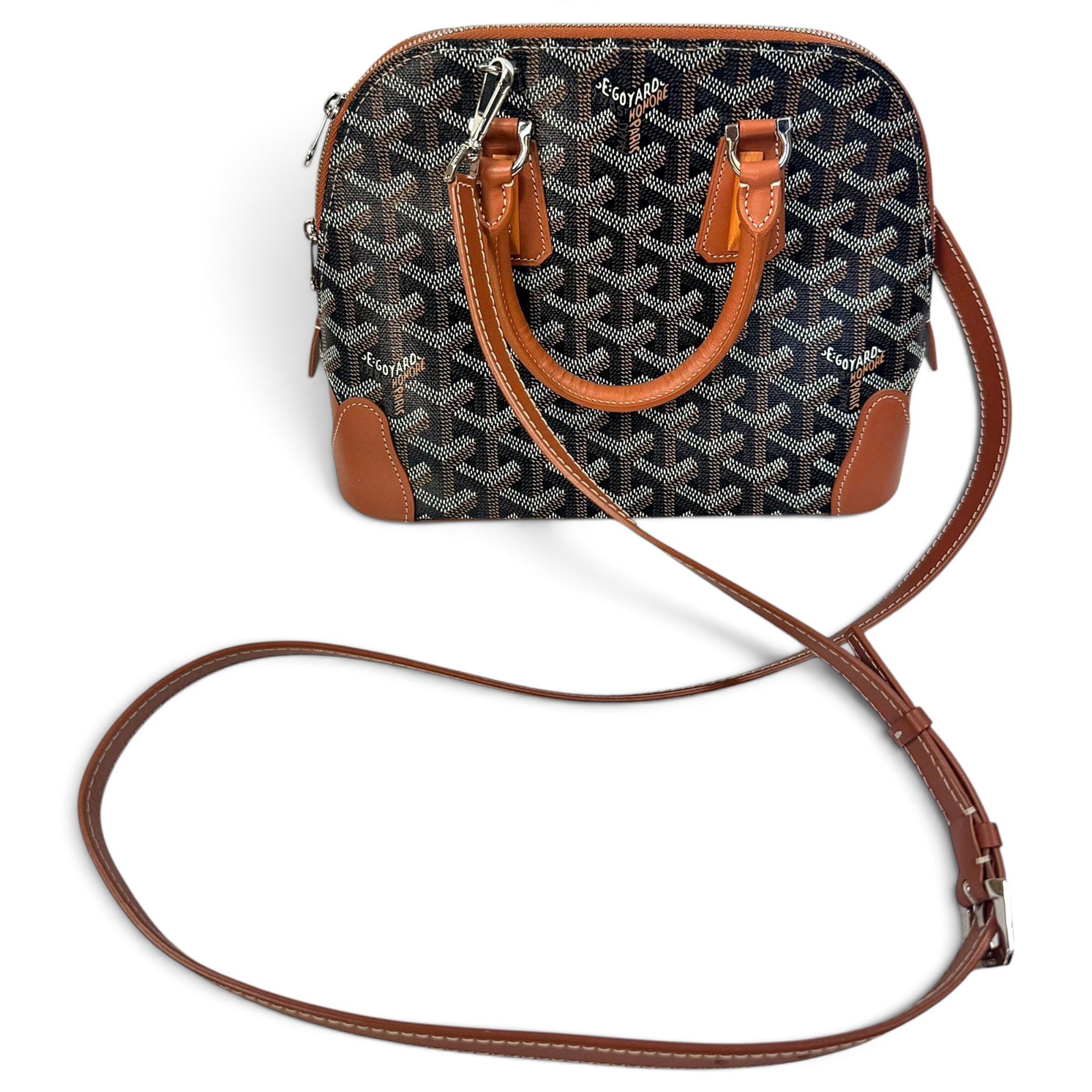 Vendôme leather handbag