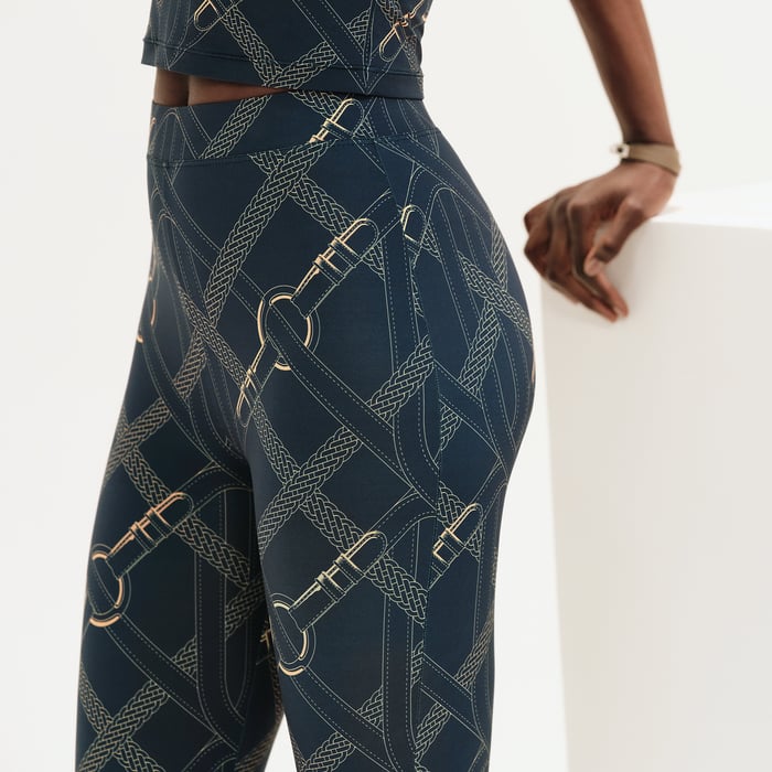 Bleu Grand Large Coaching Remix Leggings