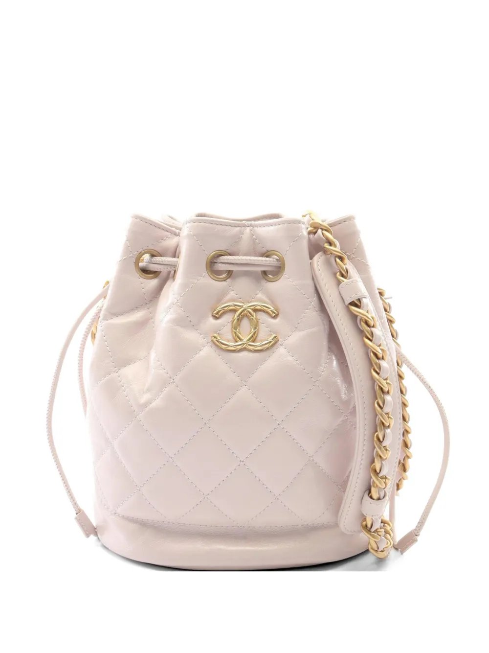 2021s Matelassé chain-link bucket bag