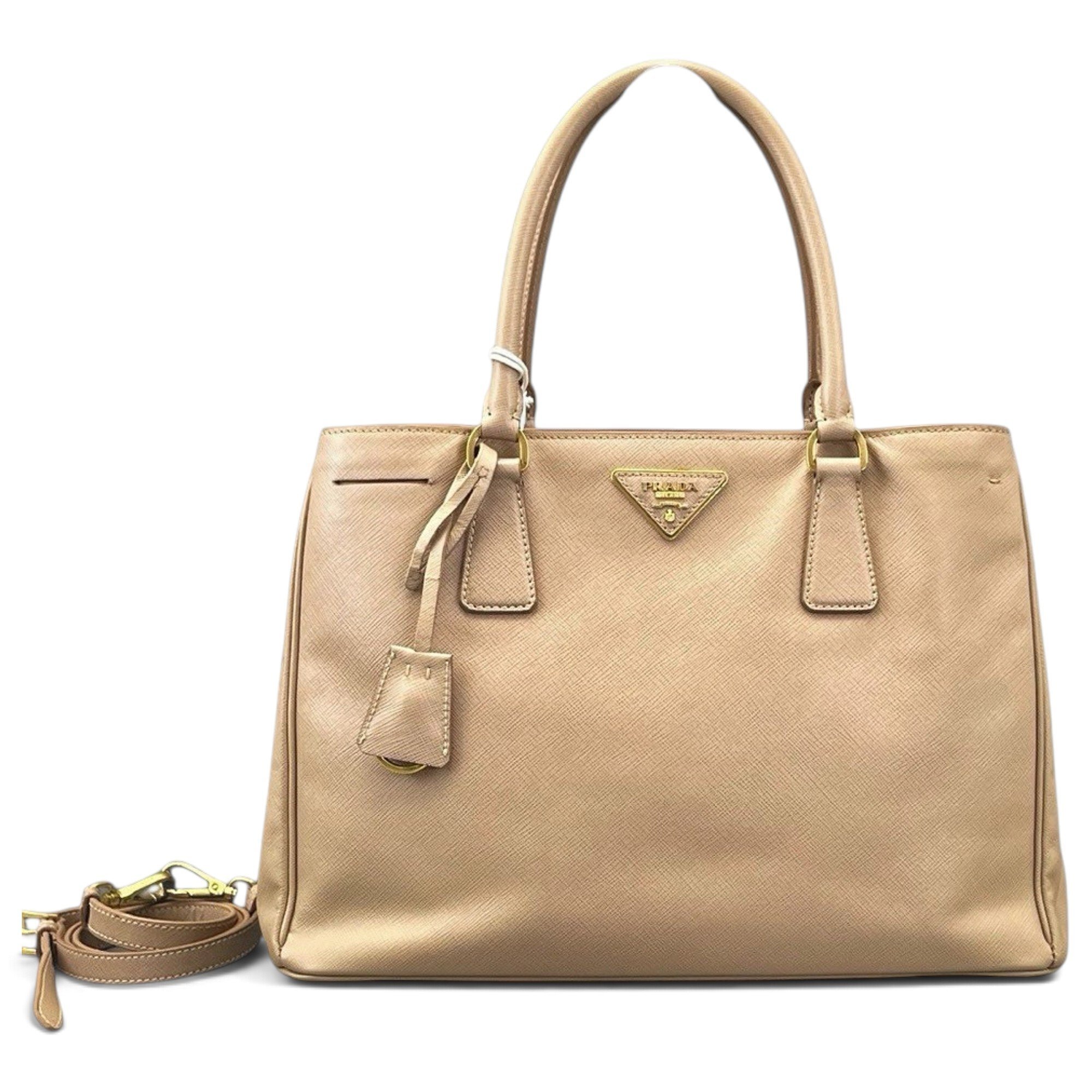 Galleria leather handbag