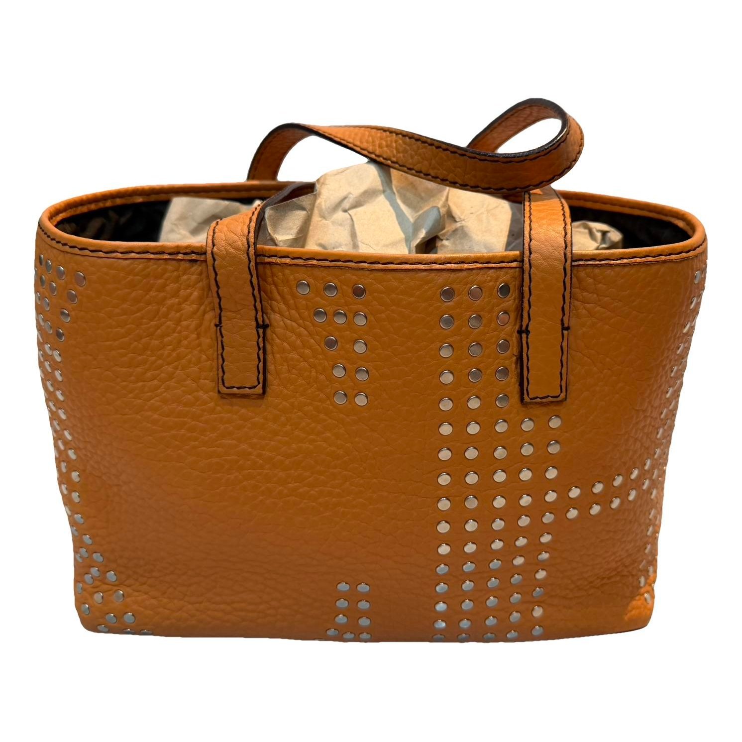 Leather handbag