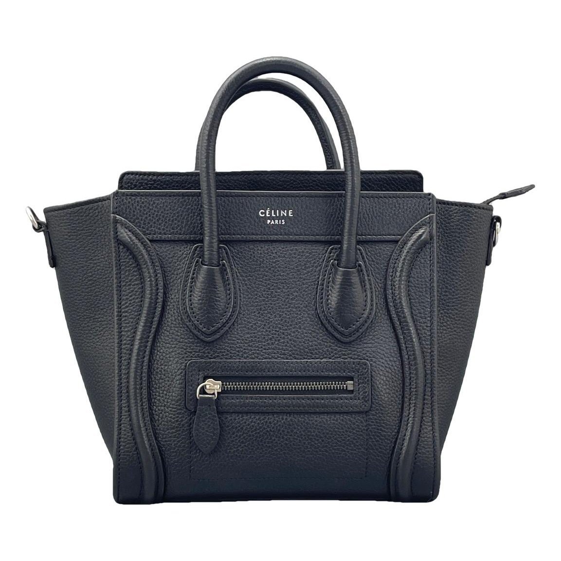 Nano Luggage leather handbag