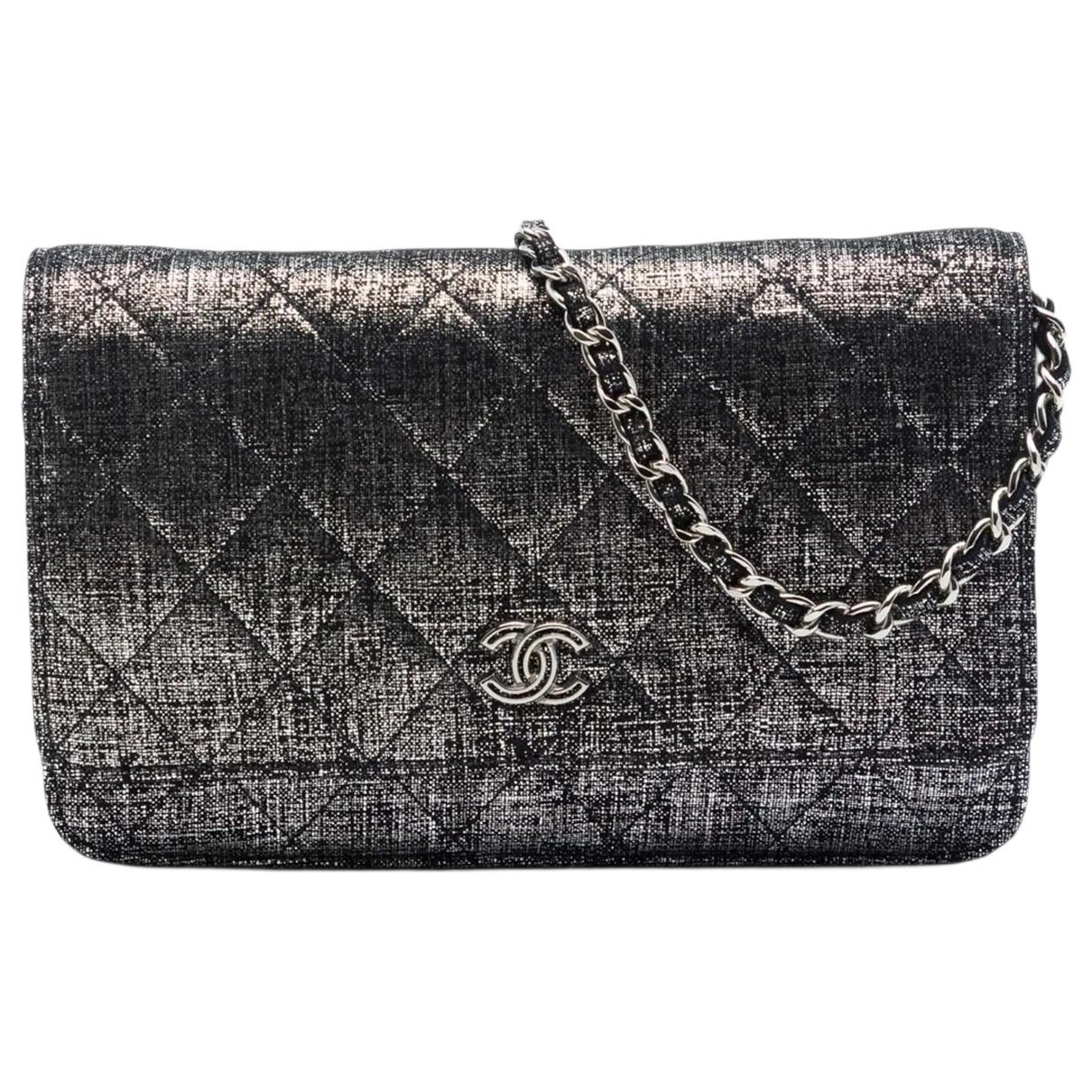 Wallet On Chain cloth crossbody bag