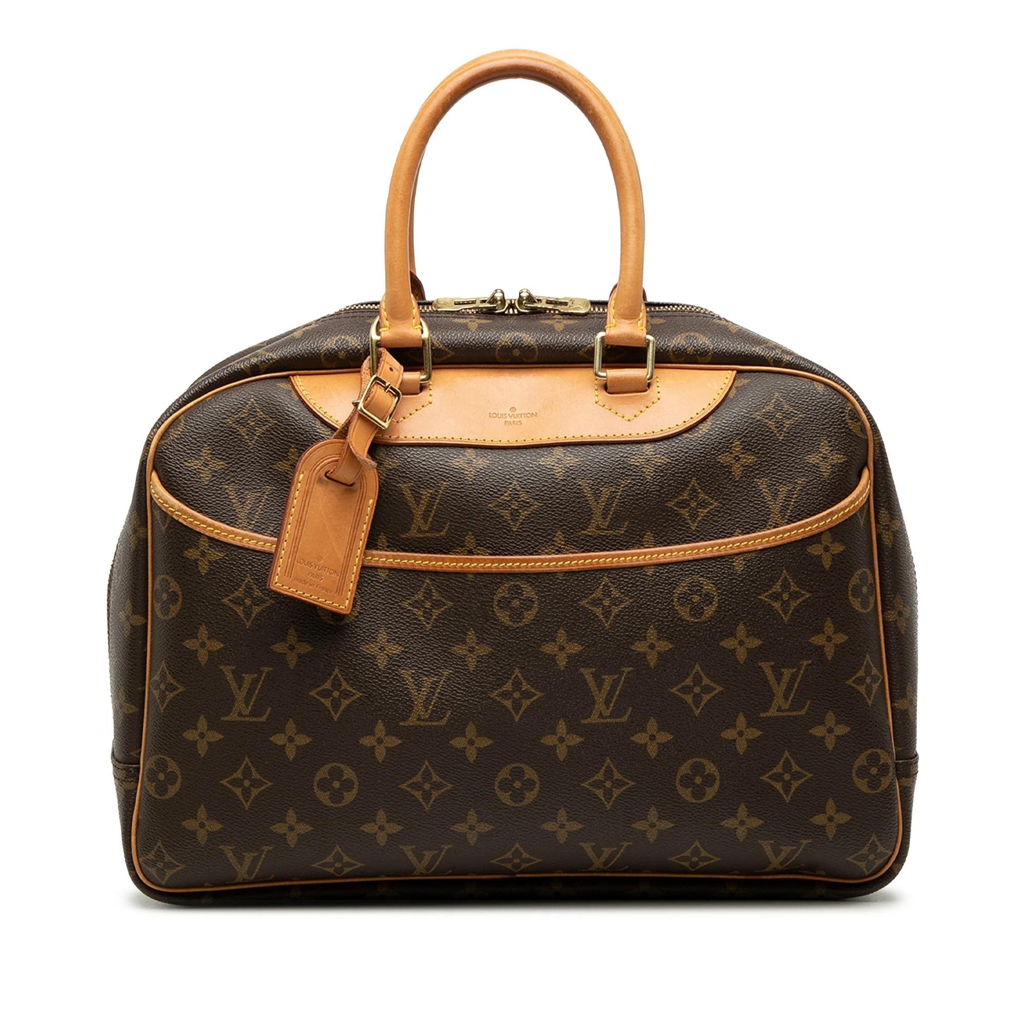 Deauville leather handbag