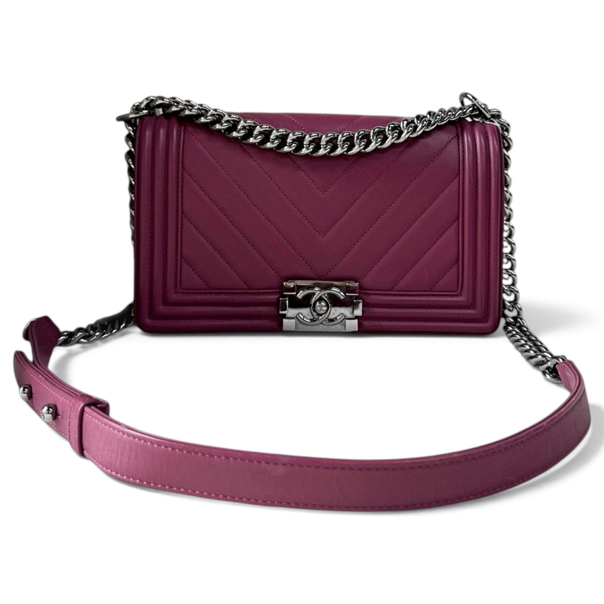 Boy leather handbag